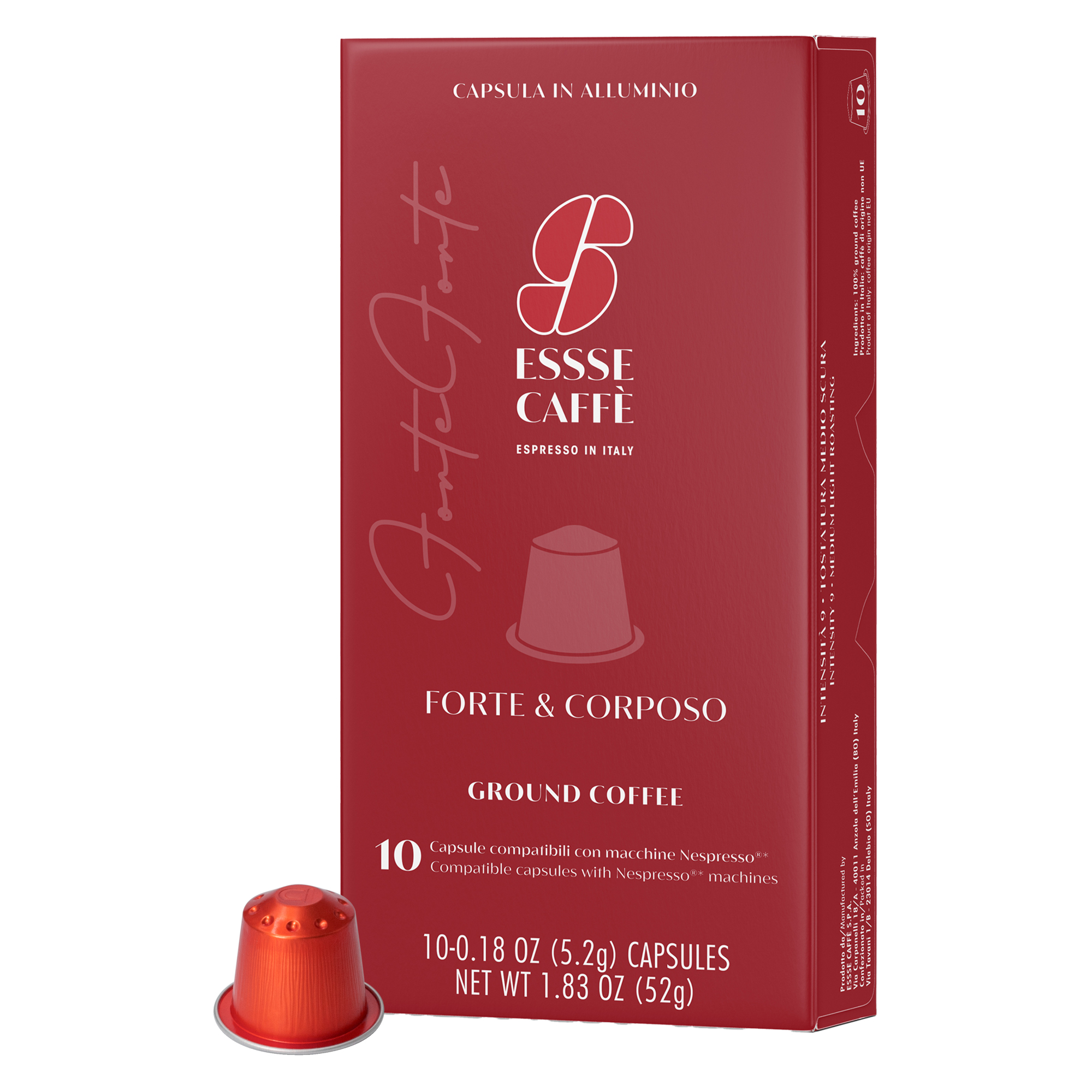 Capsula caffE' ForteForte - compatibile con Nespresso - …