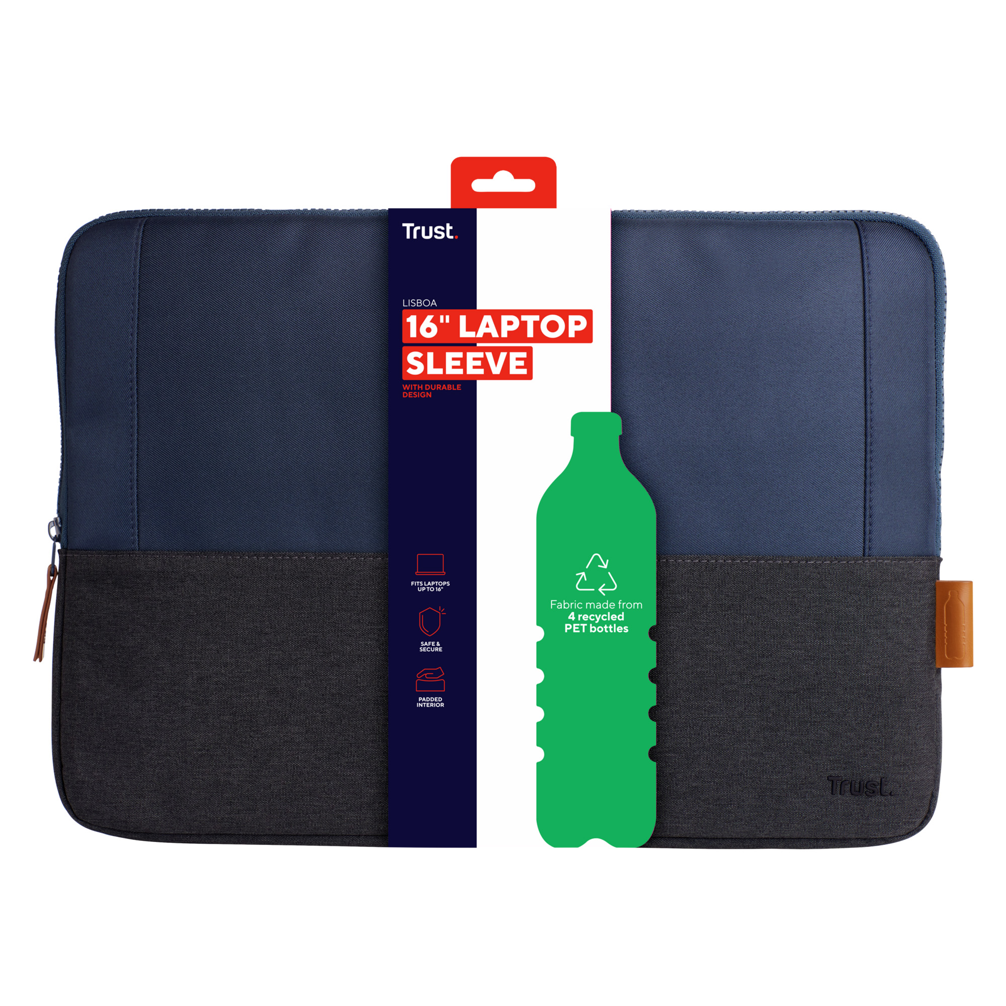 Trust Lisboa - Custodia per notebook - topload, …