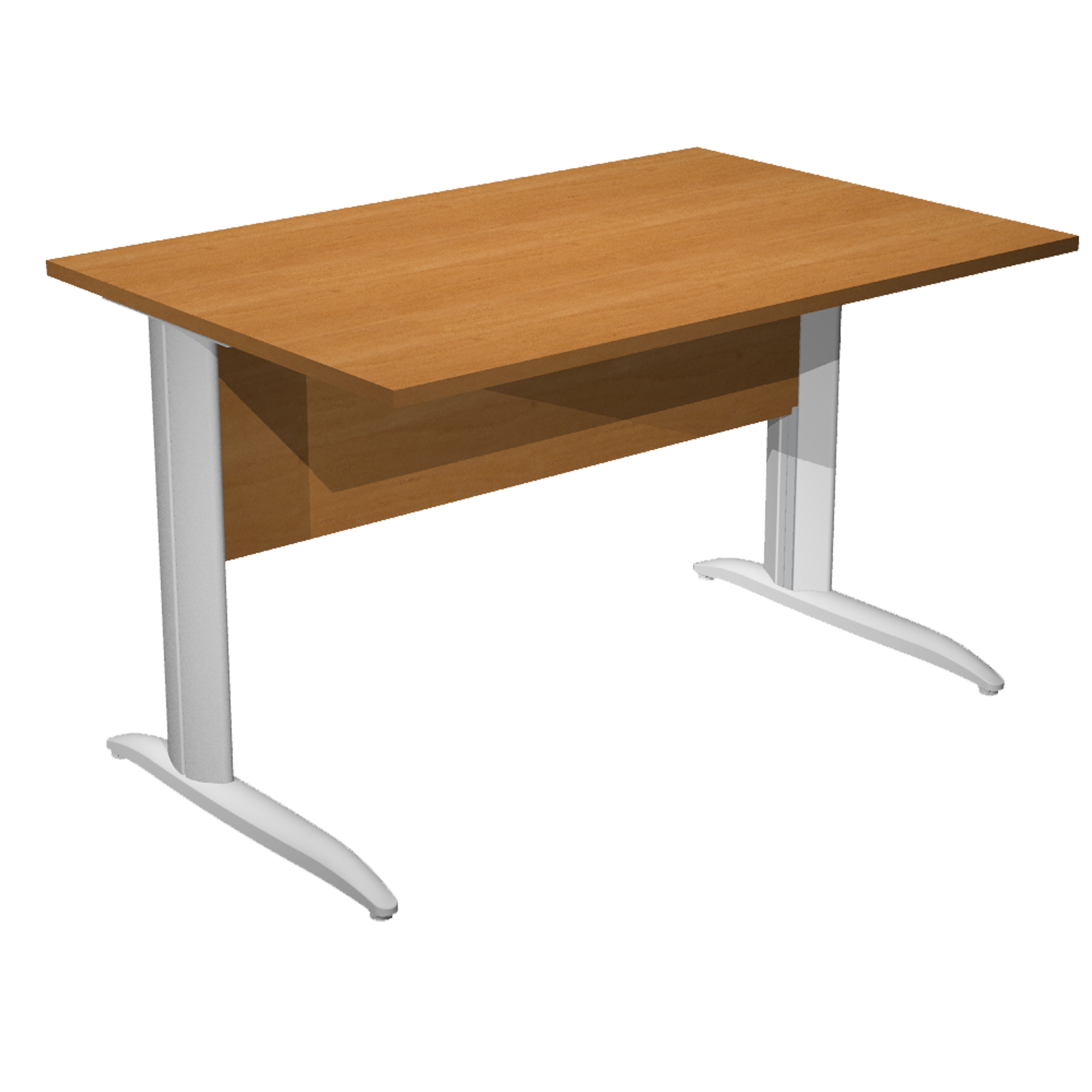 Scrivania lineare Easy - 140 x 80 x …
