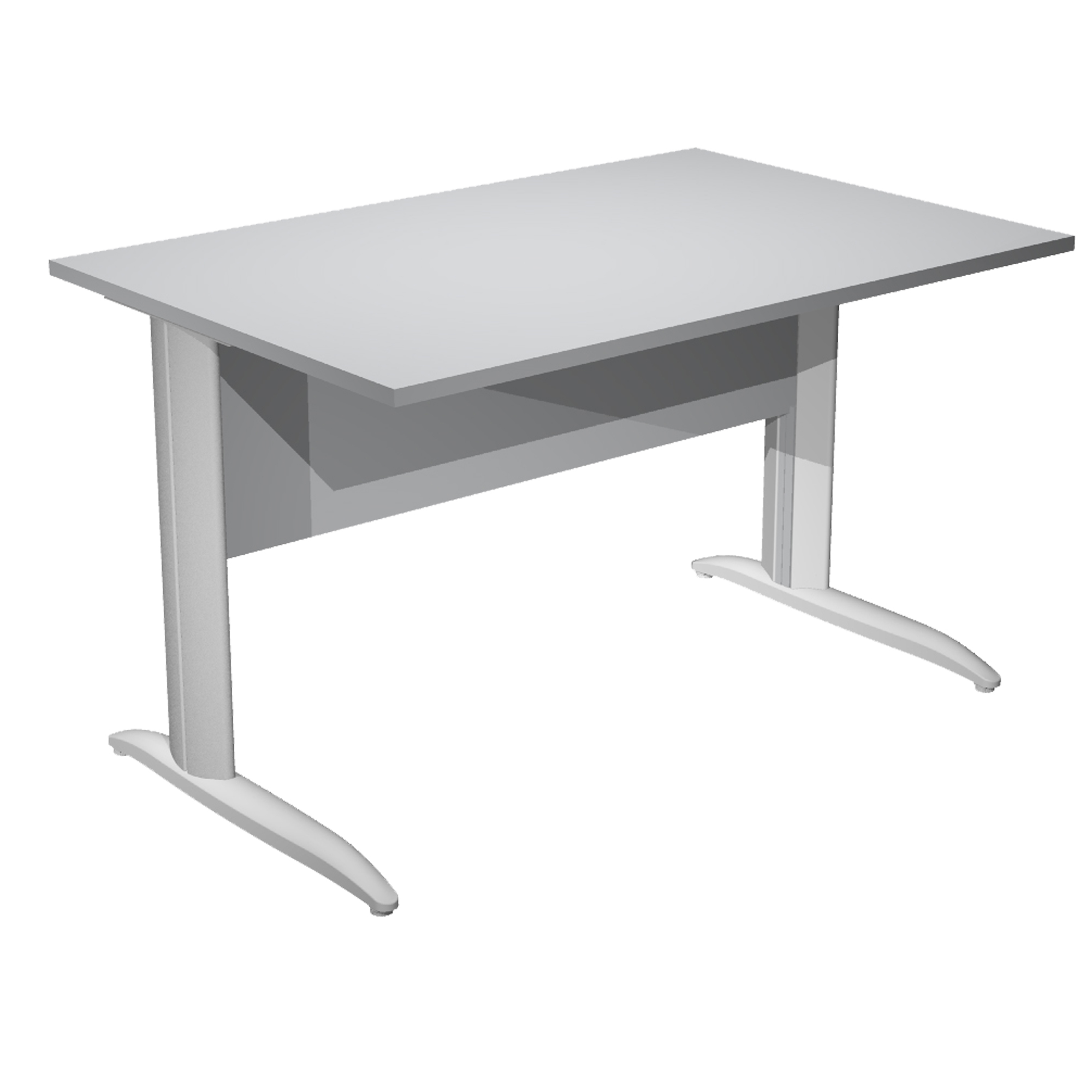 Scrivania lineare Easy - 140 x 80 x …