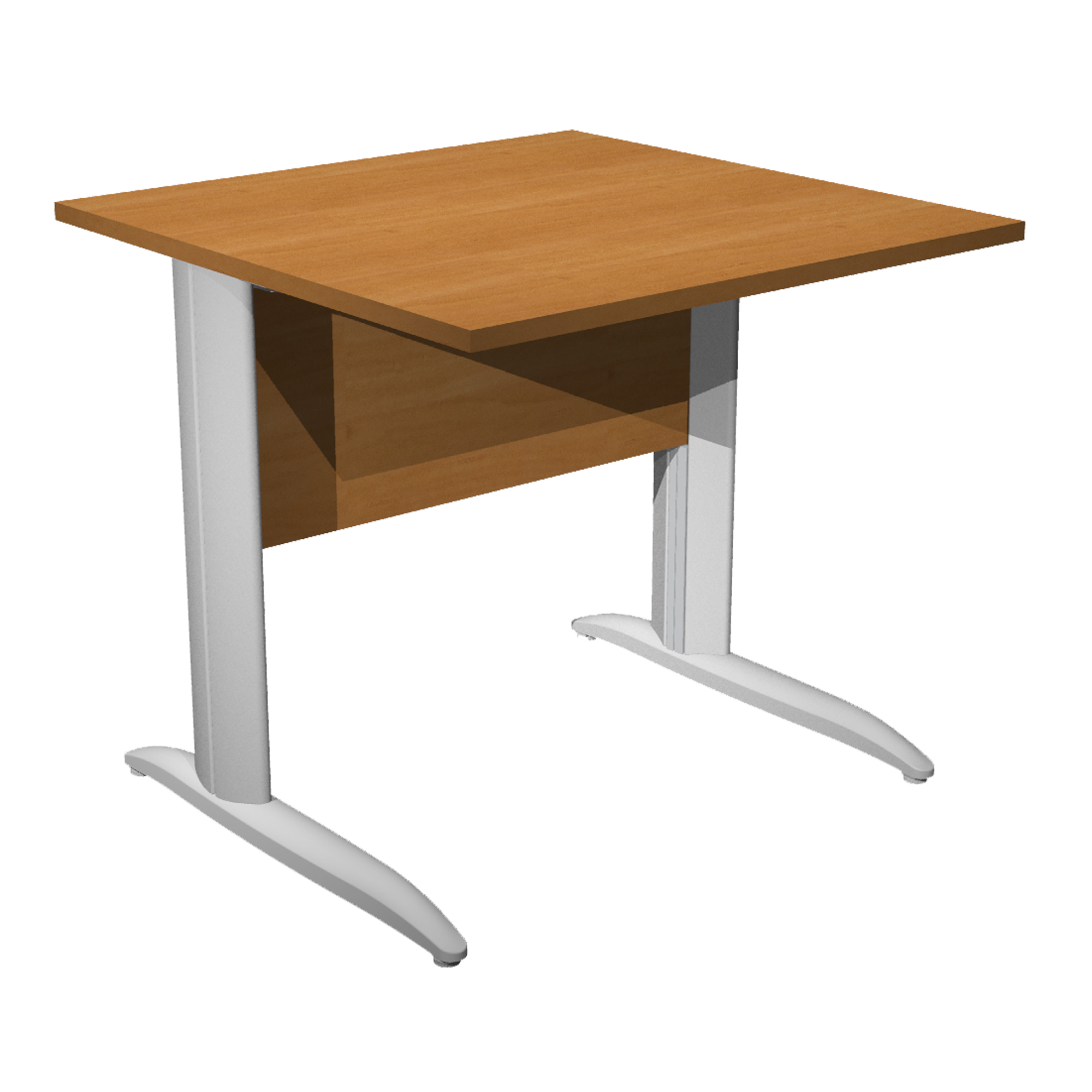Scrivania lineare Easy - 80 x 80 x …