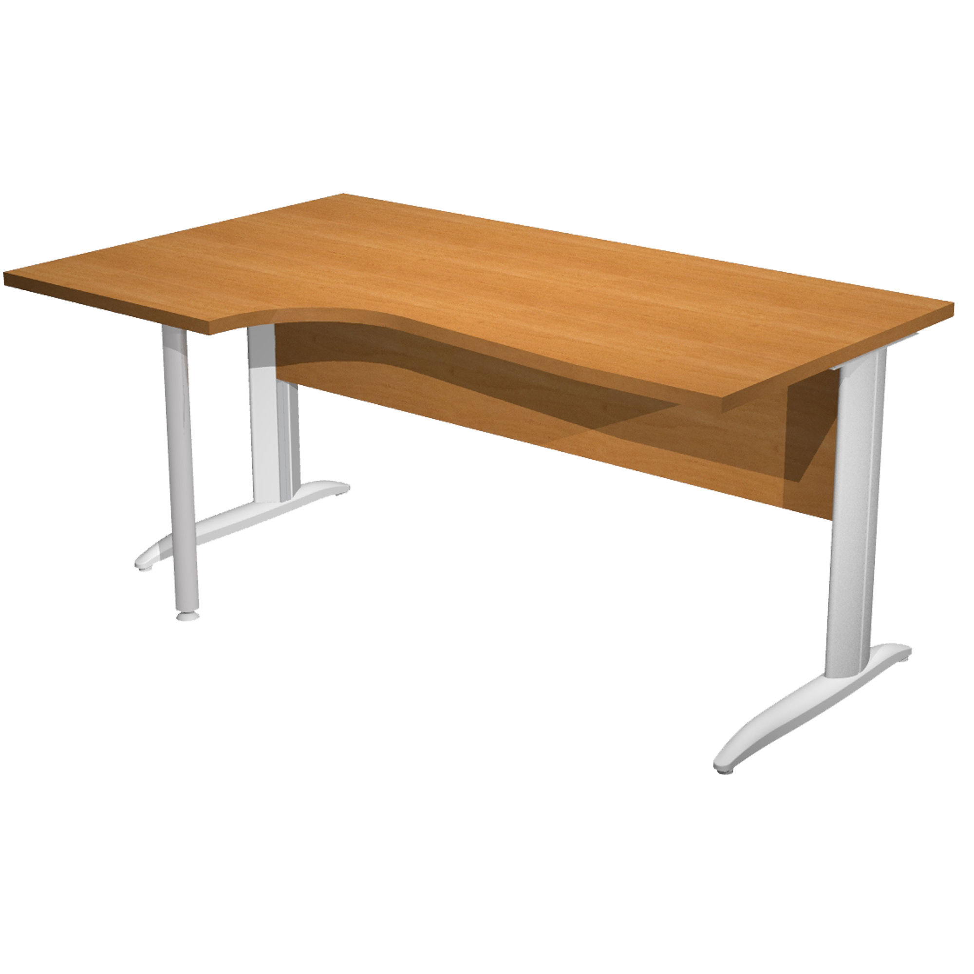 Scrivania Compact Sinistro Easy - 160 x 60/80/100 …