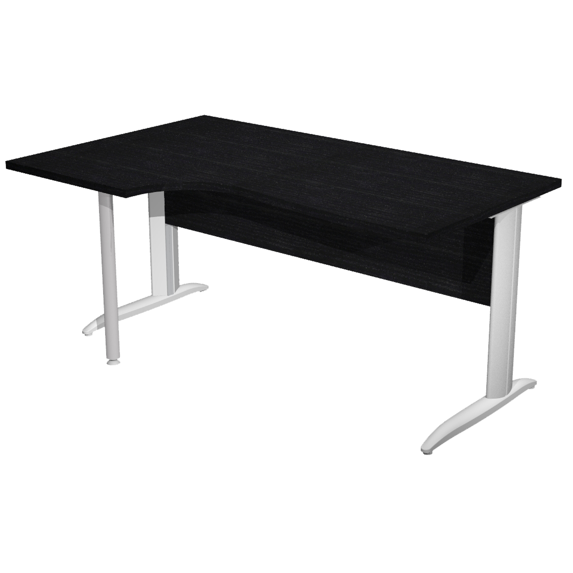 Scrivania Compact Sinistro Easy - 160 x 60/80/100 …