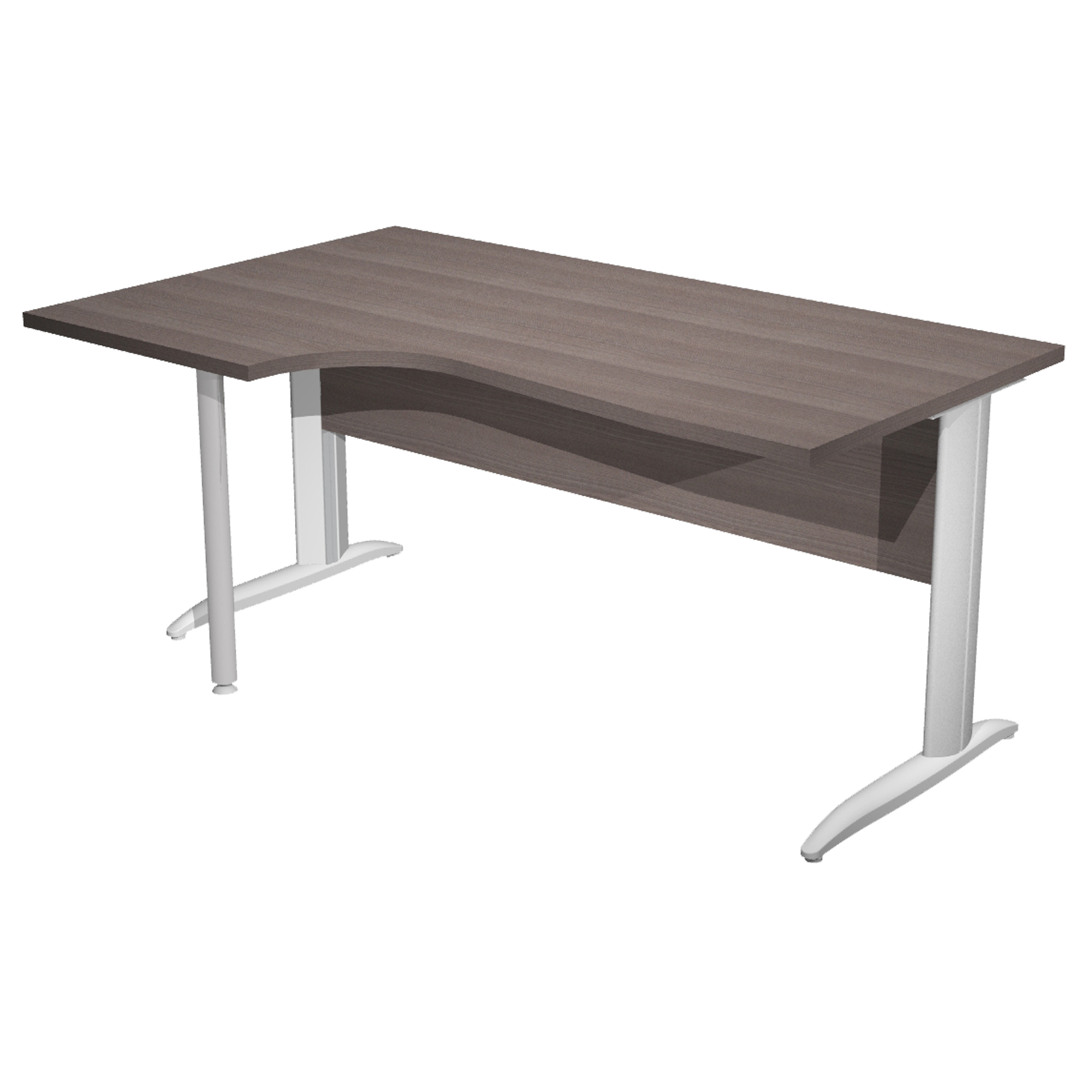 Scrivania Compact Sinistro Easy - 160 x 60/80/100 …