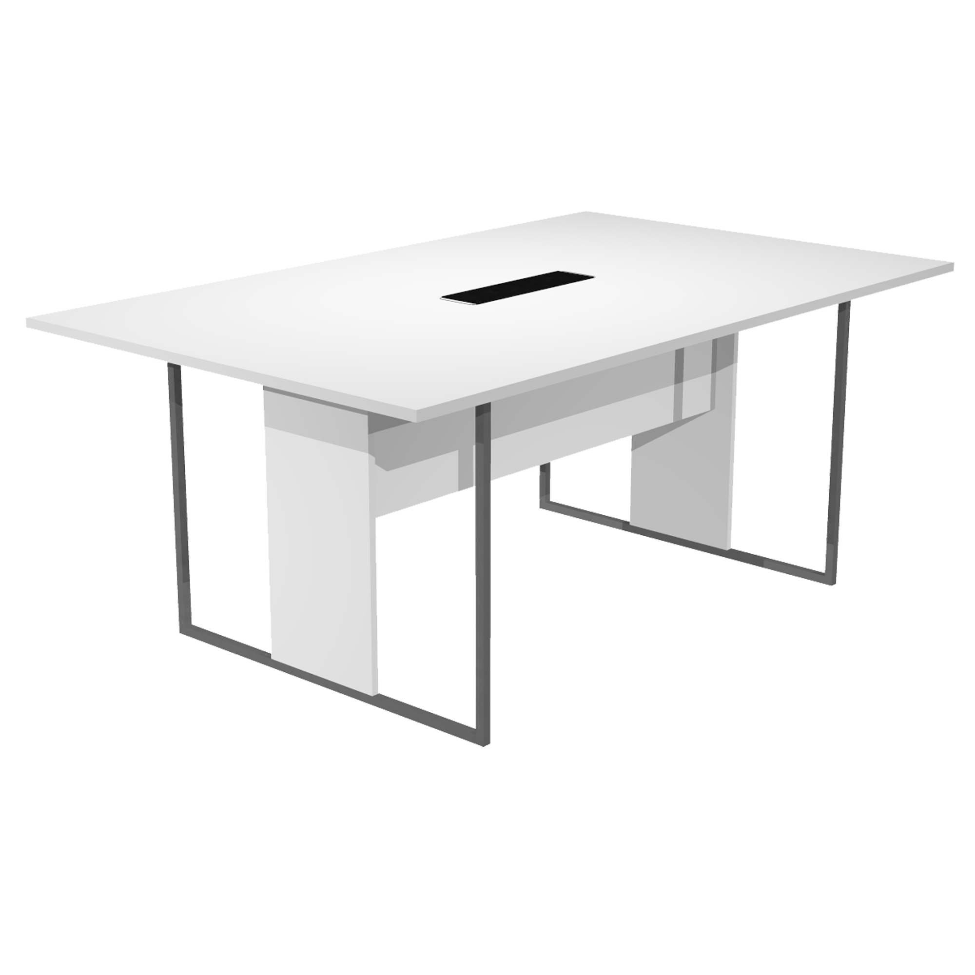Tavolo riunione Essence - 120 x110 cm - …
