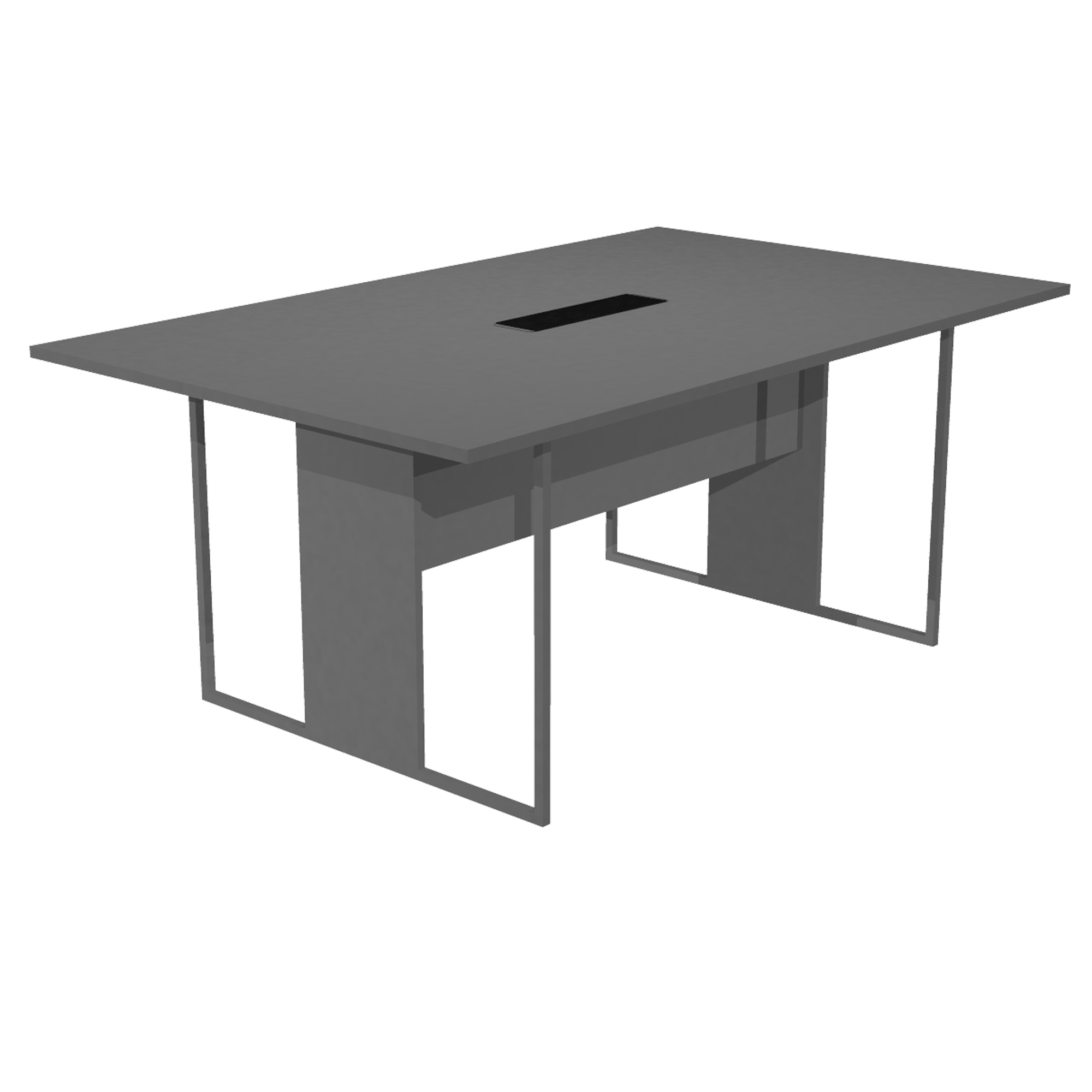 Tavolo riunione Essence - 120 x110 cm - …