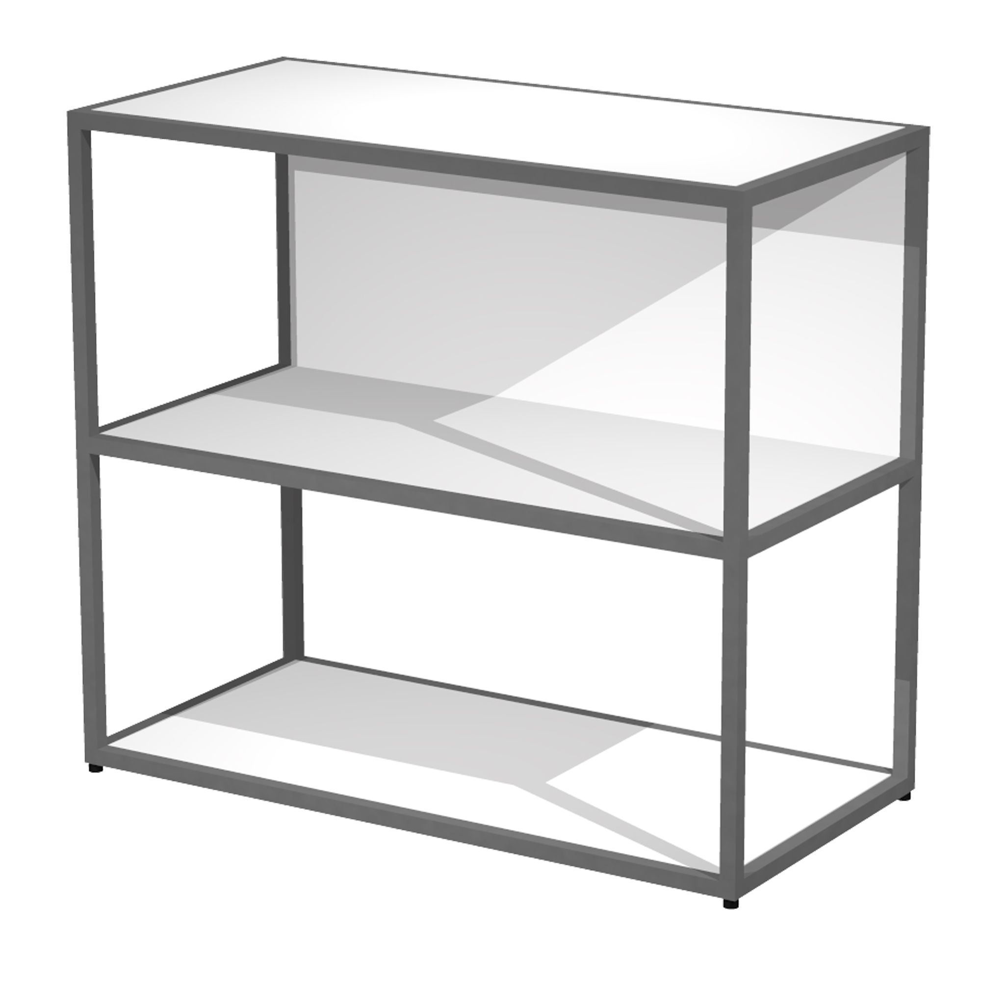Libreria bassa a giorno Essence - 90 x …