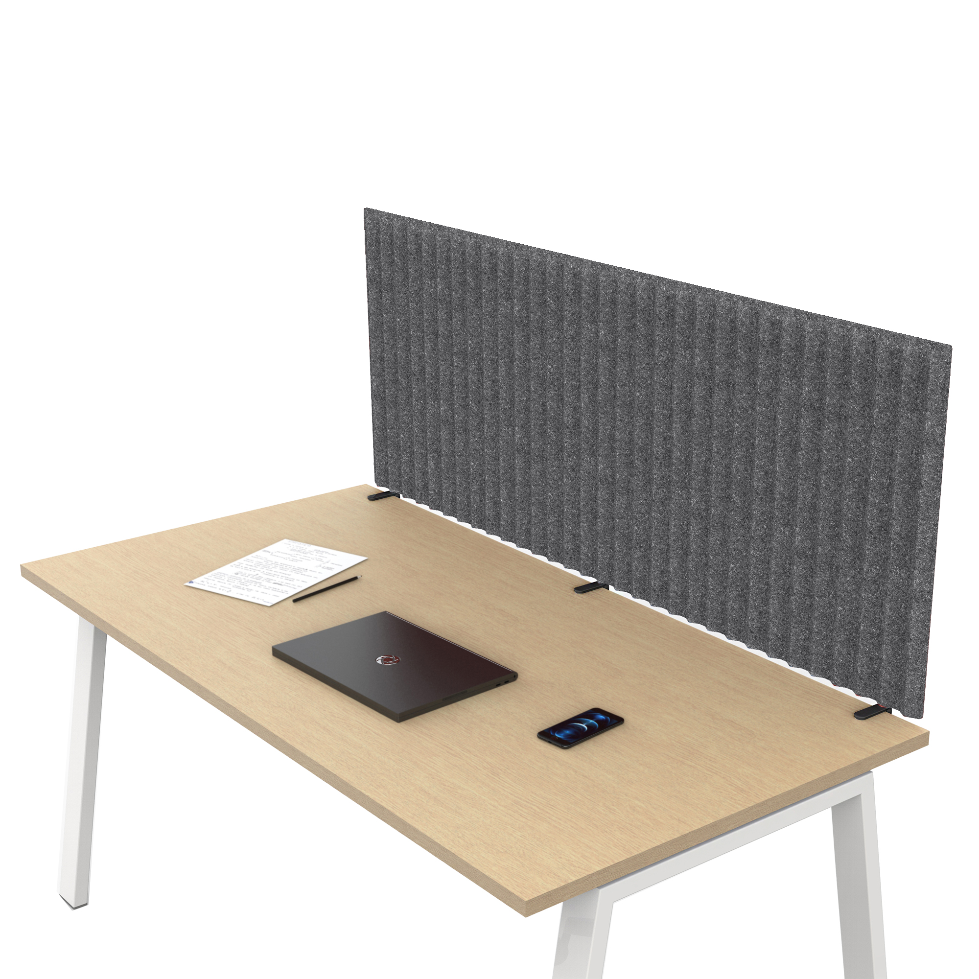 Pannello fonoassorbente per scrivania - 115 x 40 …