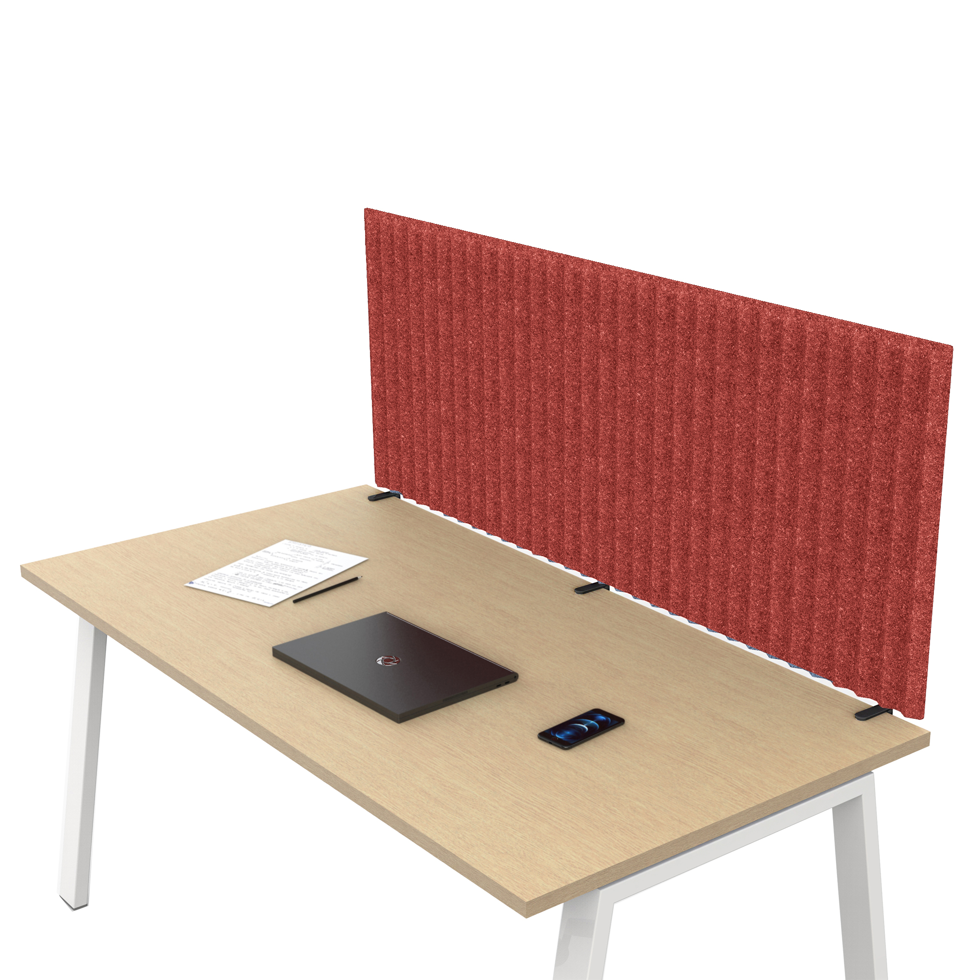 Pannello fonoassorbente per scrivania - 155 x 40 …