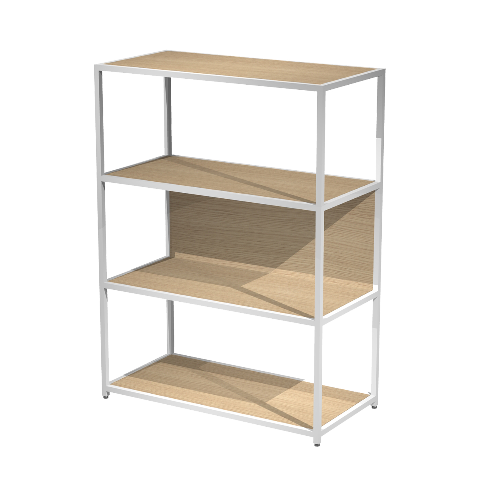 Libreria 4 ripiani Modular - 90 x 44 …