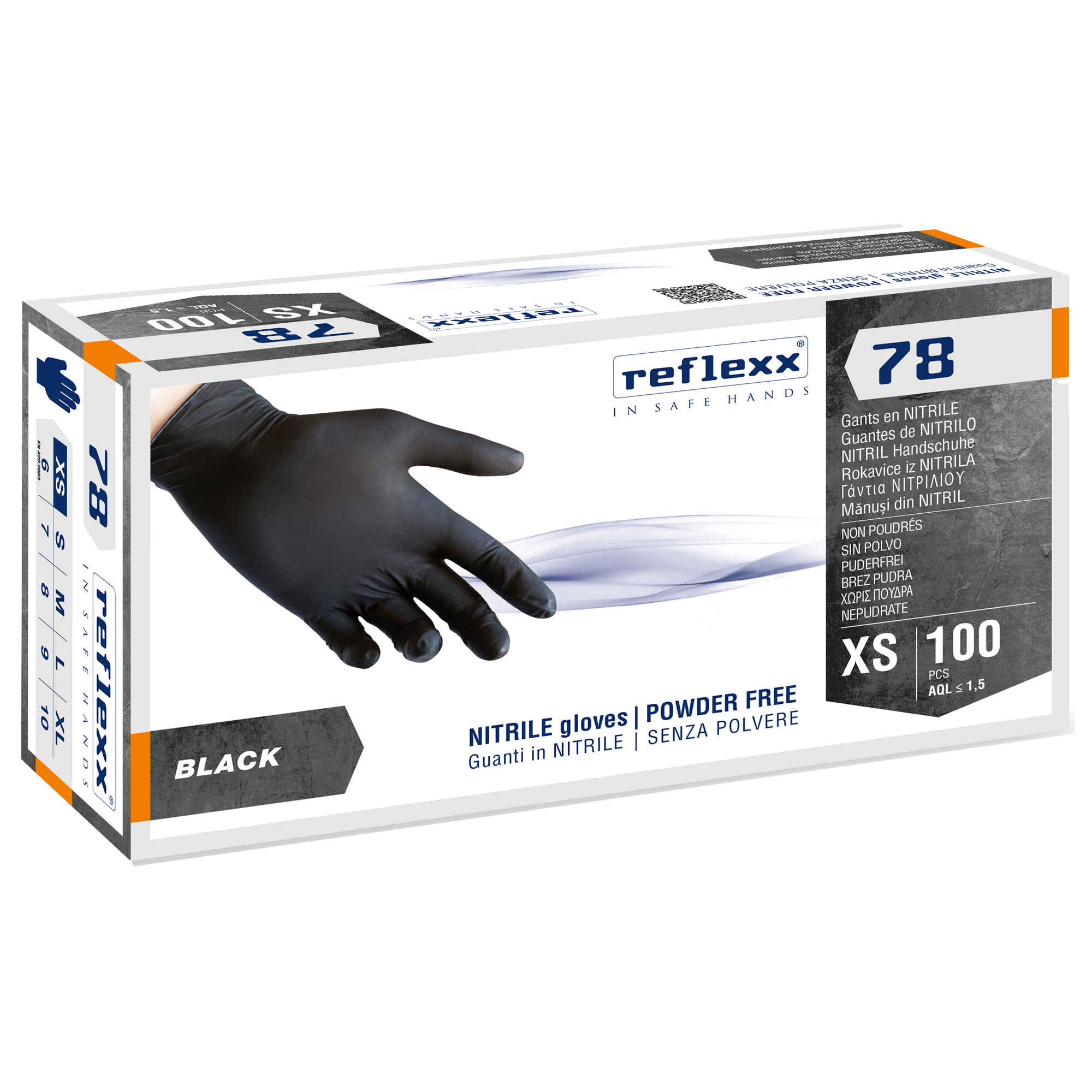 Guanti in nitrile R78 - senza polvere - …