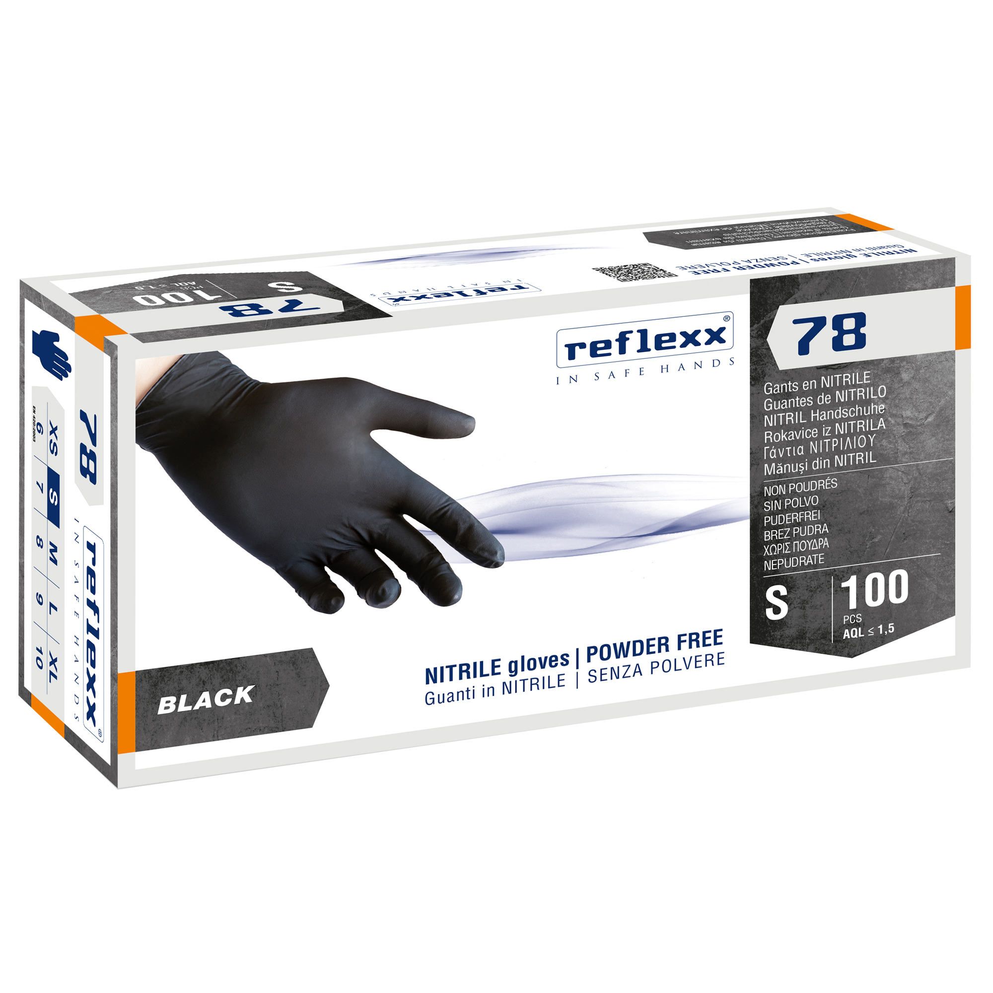 Guanti in nitrile R78 - senza polvere - …