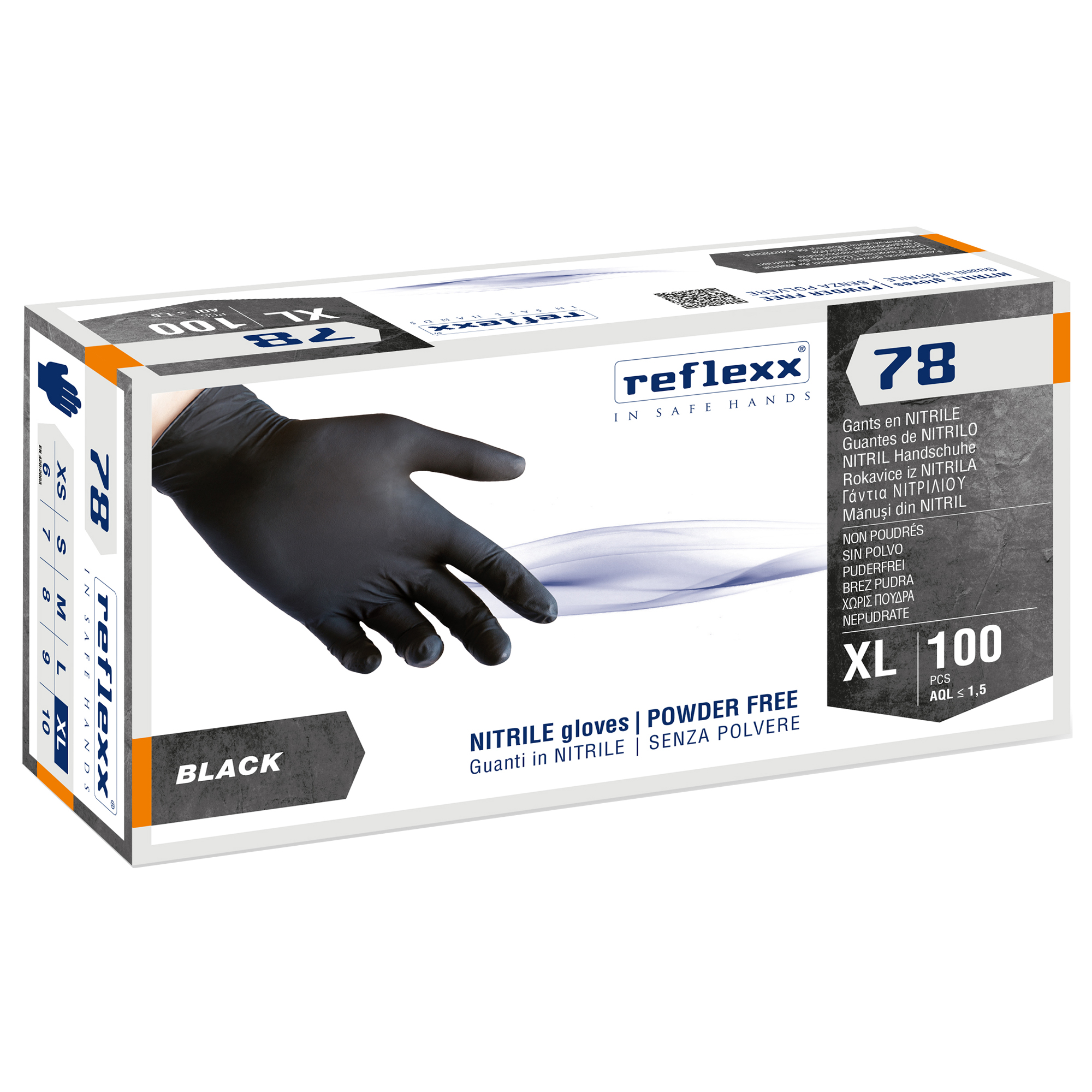 Guanti in nitrile R78 - senza polvere - …