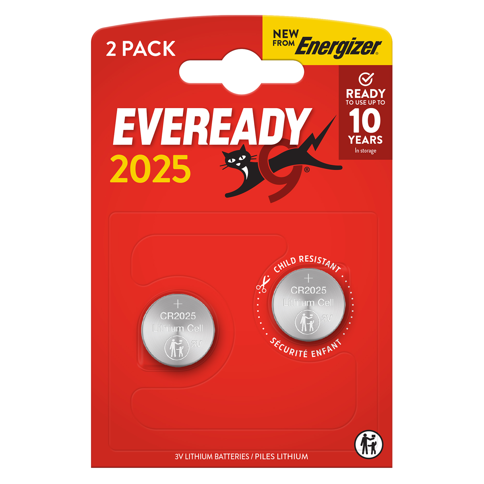 BLISTER 2 MICROPILE A PASTIGLIA CR2025 LITIO 3V …