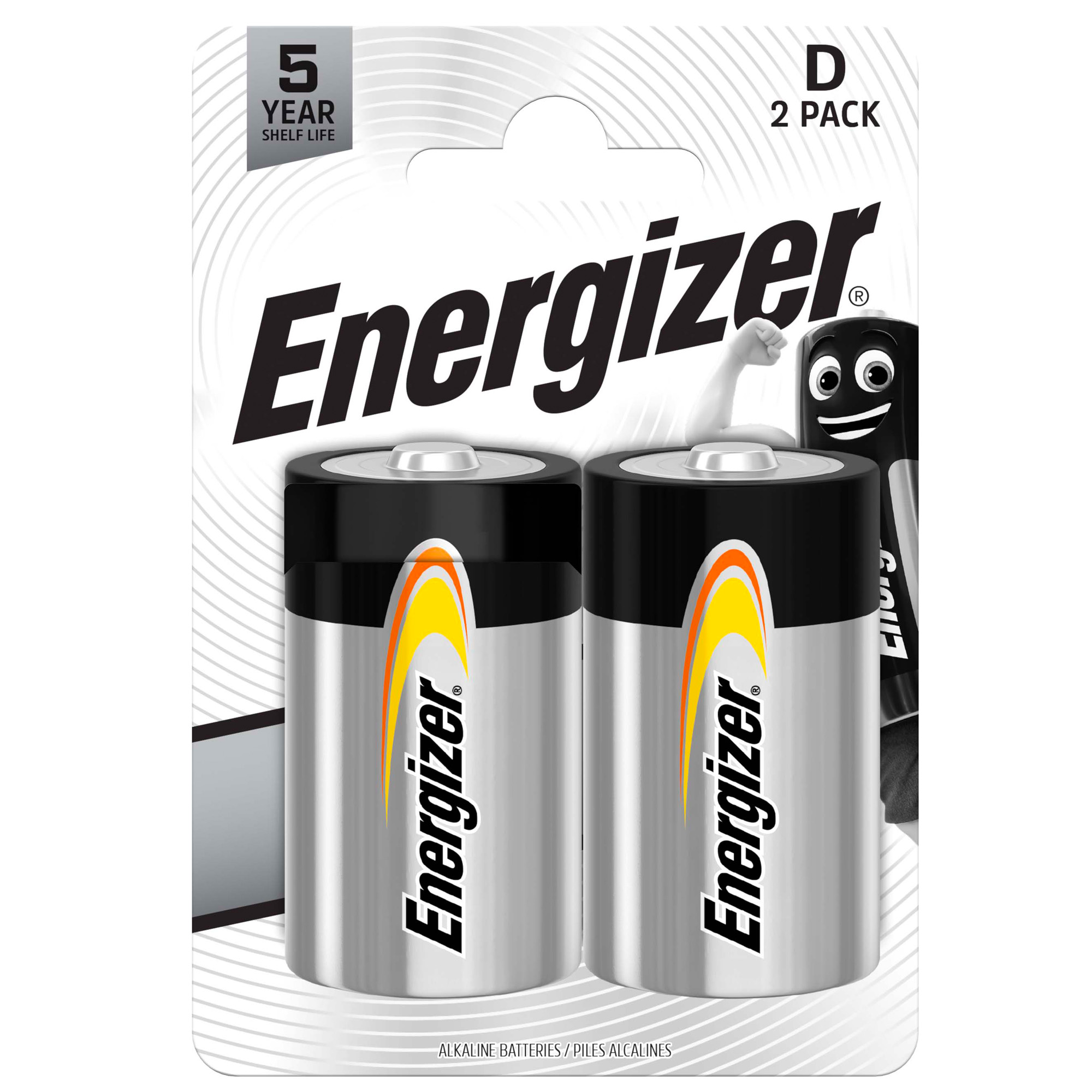 BLISTER 2 torce LR20 Everyday D ENERGIZER