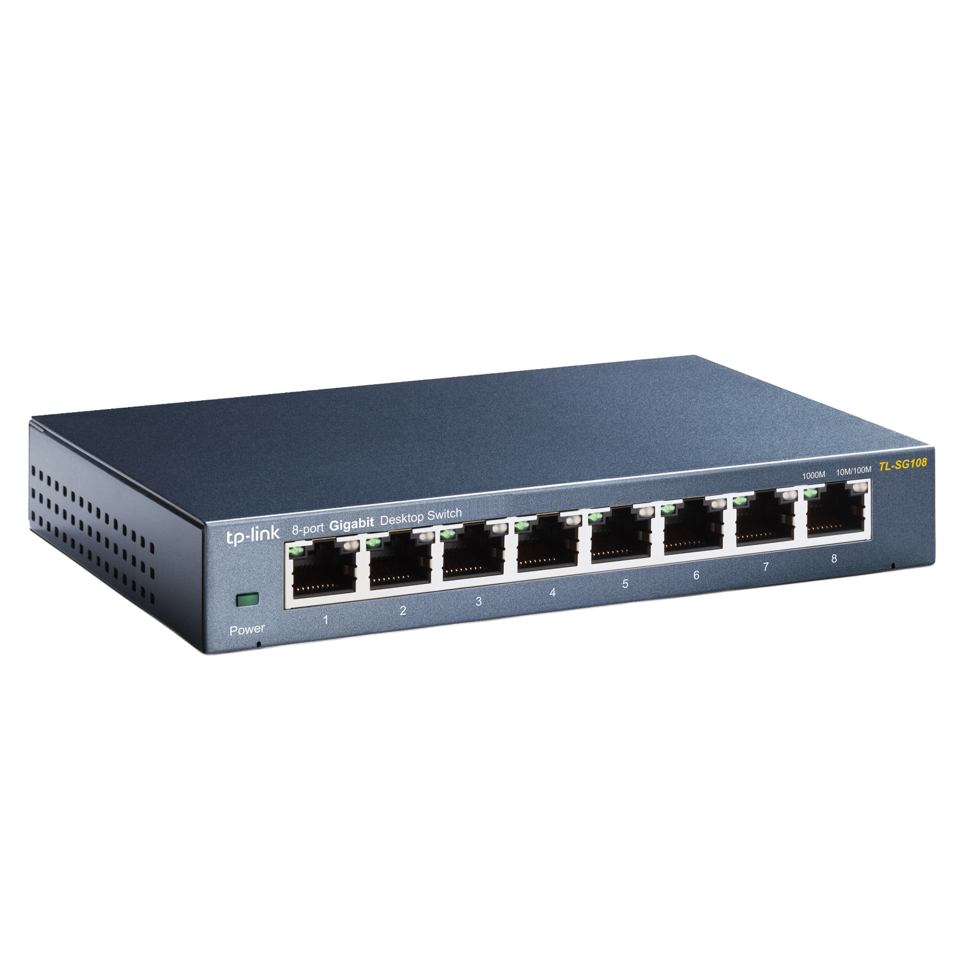 TP-Link TL-SG108 8-port Metal Gigabit Switch - Switch …