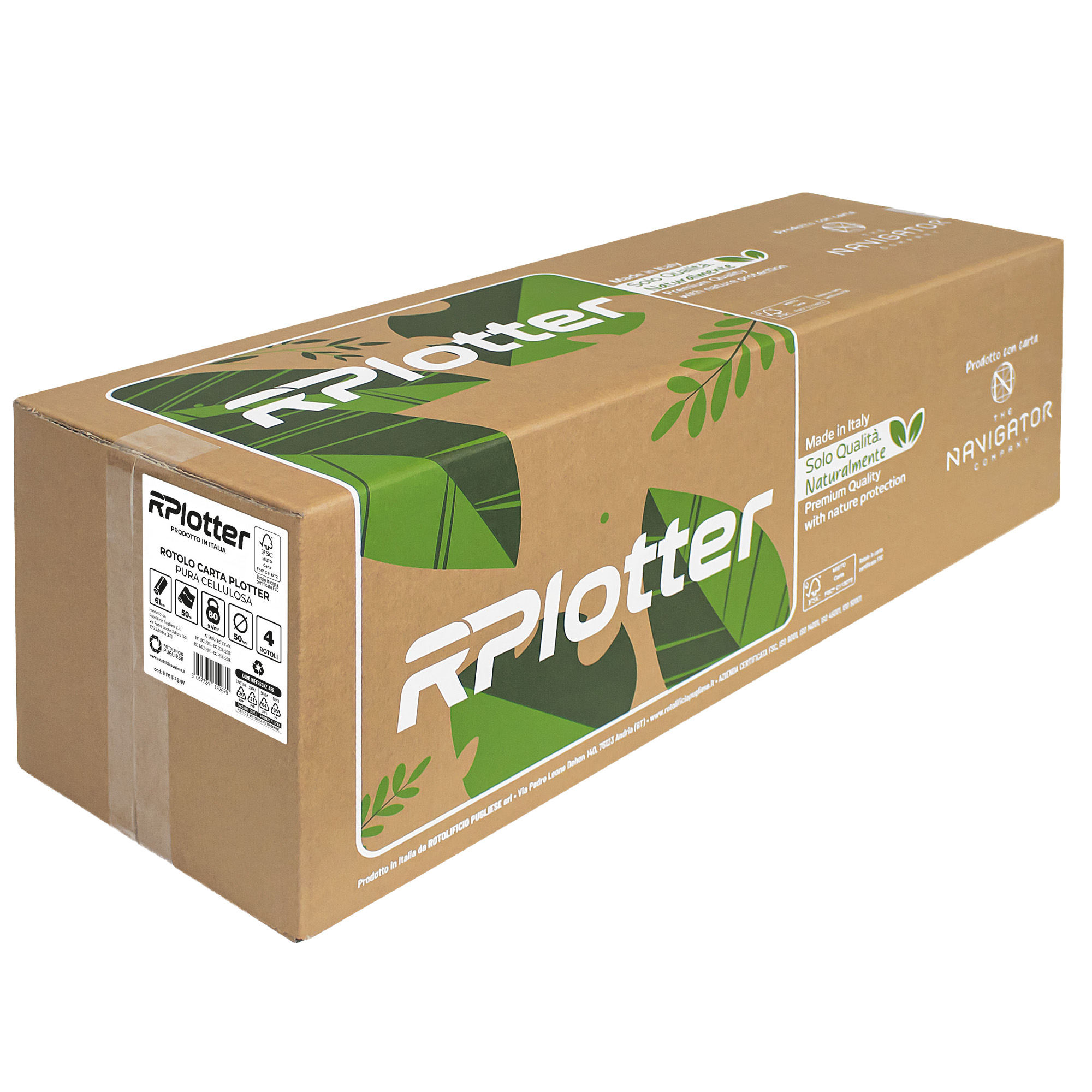 Carta plotter inkjet e laser bianco 610mm x …