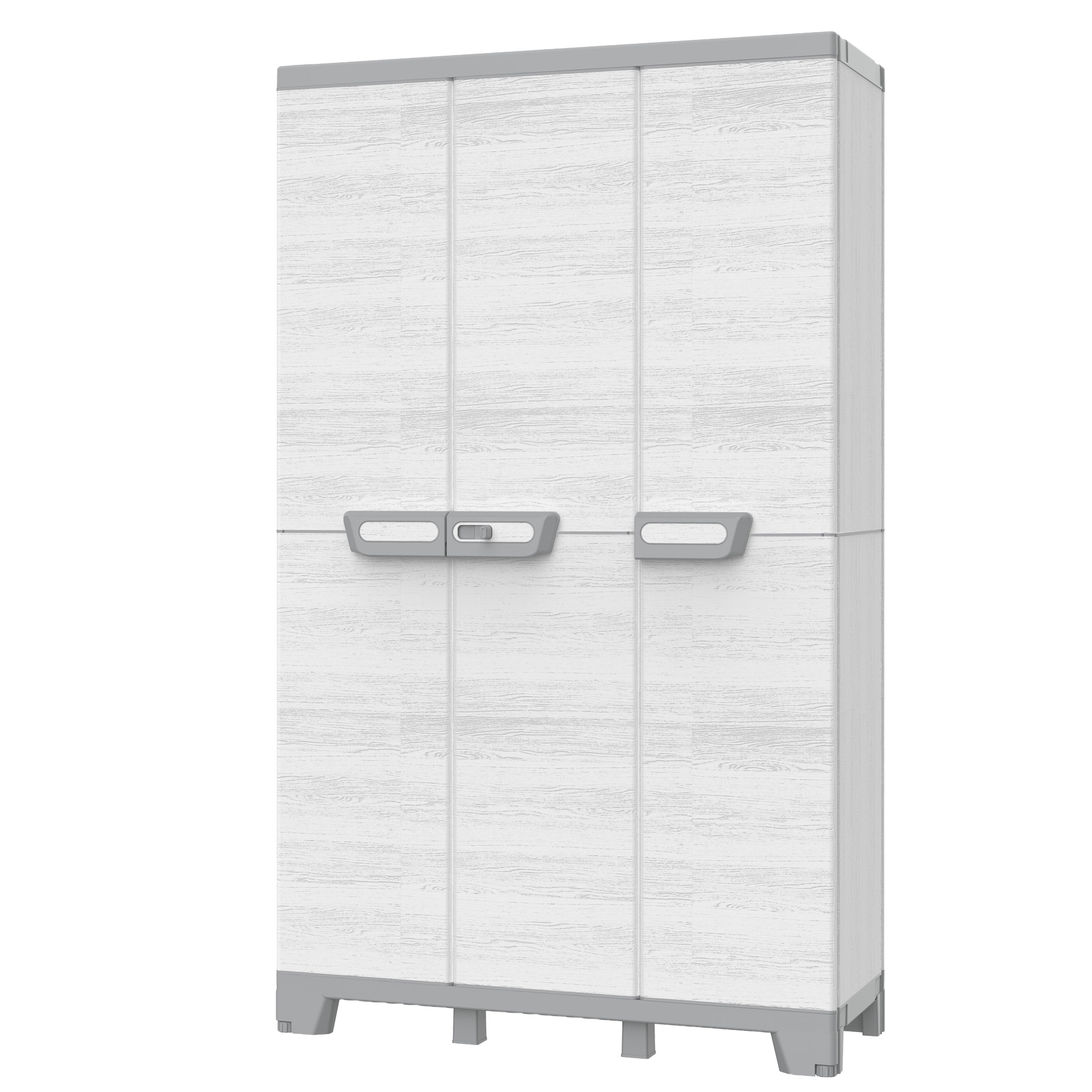 Armadio 3 ante CAB102A sequoia grigio Terry