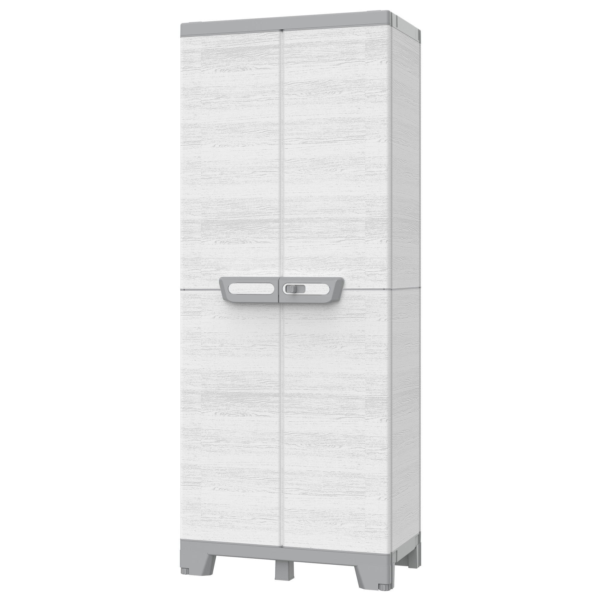 Armadio 2 ante CAB2680 sequoia grigio Terry