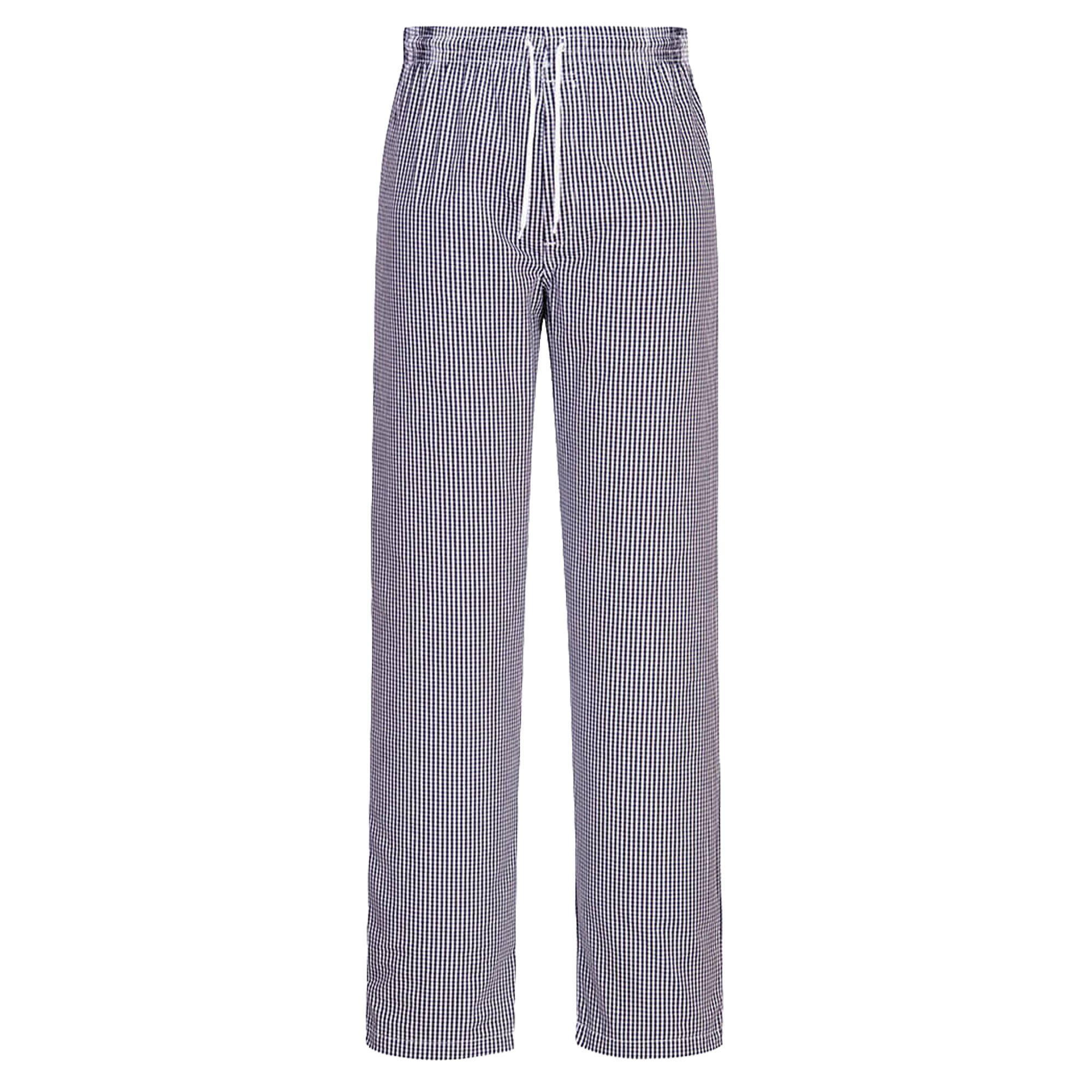 Pantaloni da cuoco Bromley tg XL quadretti neri …