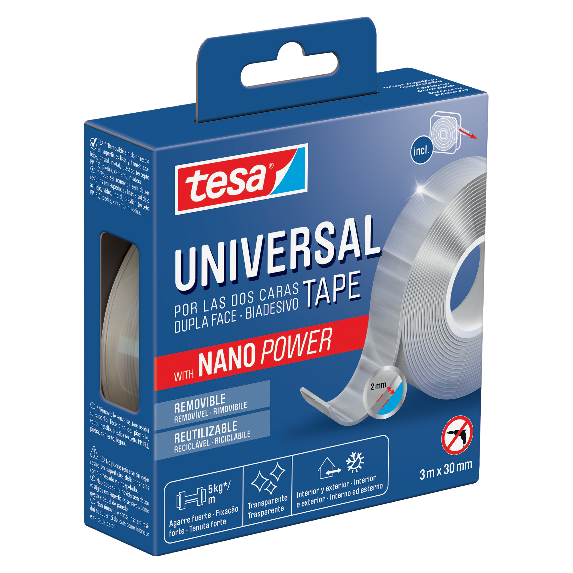 Nastro biadesivo Nano Power - 30 mm x …