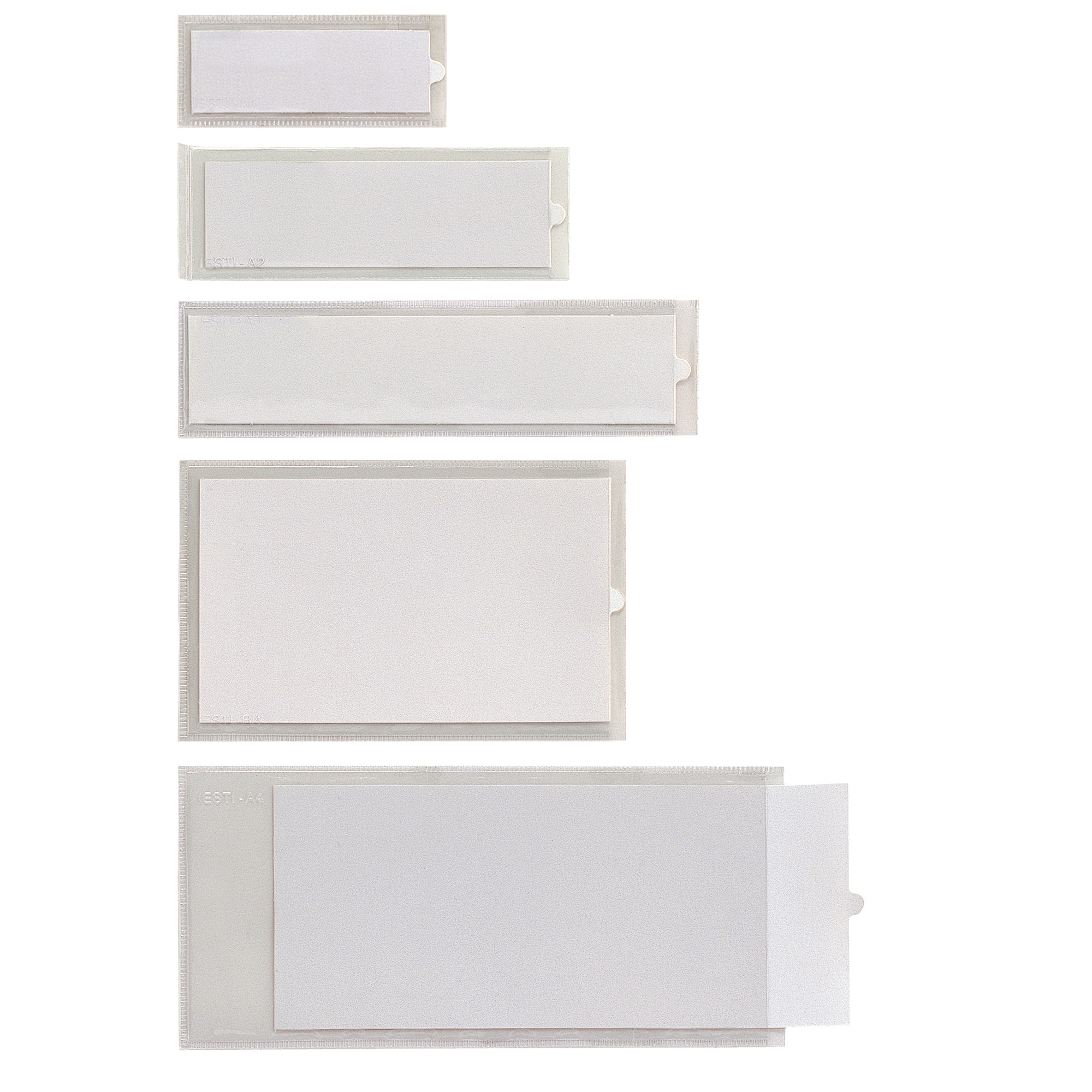 Portaetichette adesivo Iesti A4 - 65 x 140 …