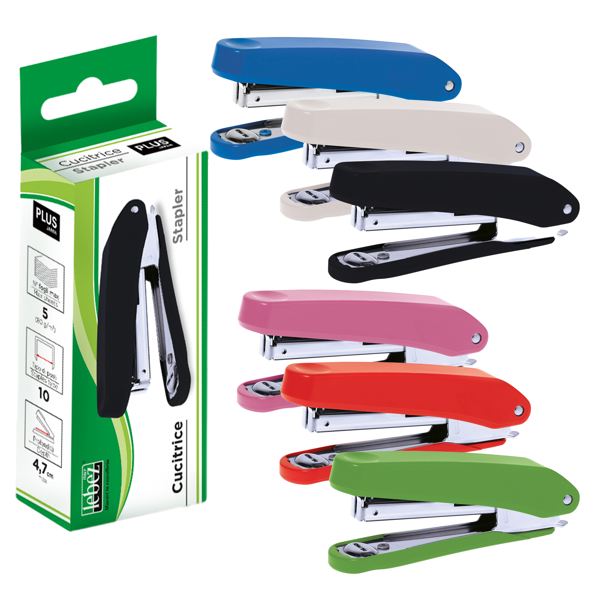 Lebez PLUS 10 - Cucitrice - 15 fogli …