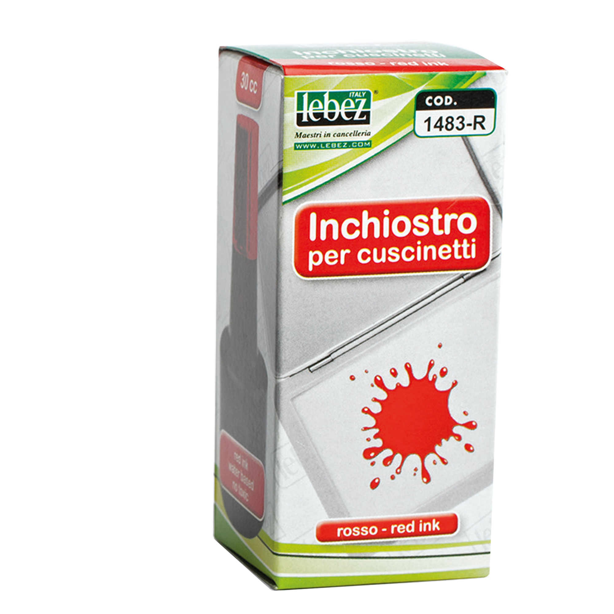 Inchiostro per cuscinetti - 30 ml - senza …