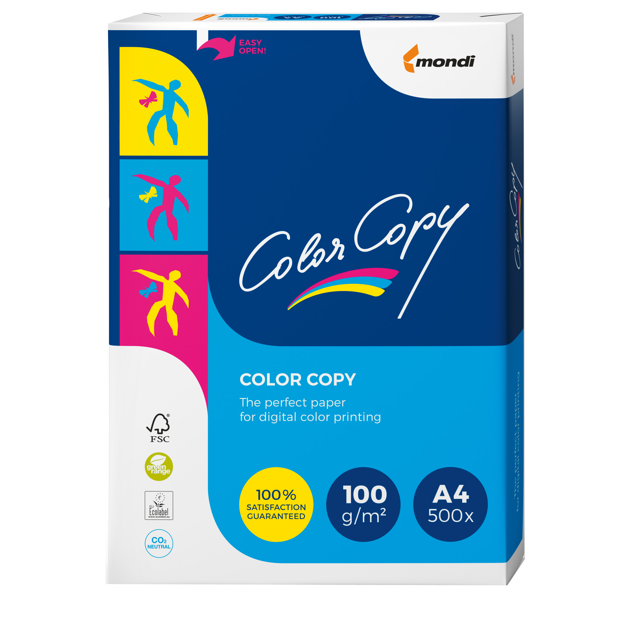 Carta Color Copy - A4 - 100 gr …