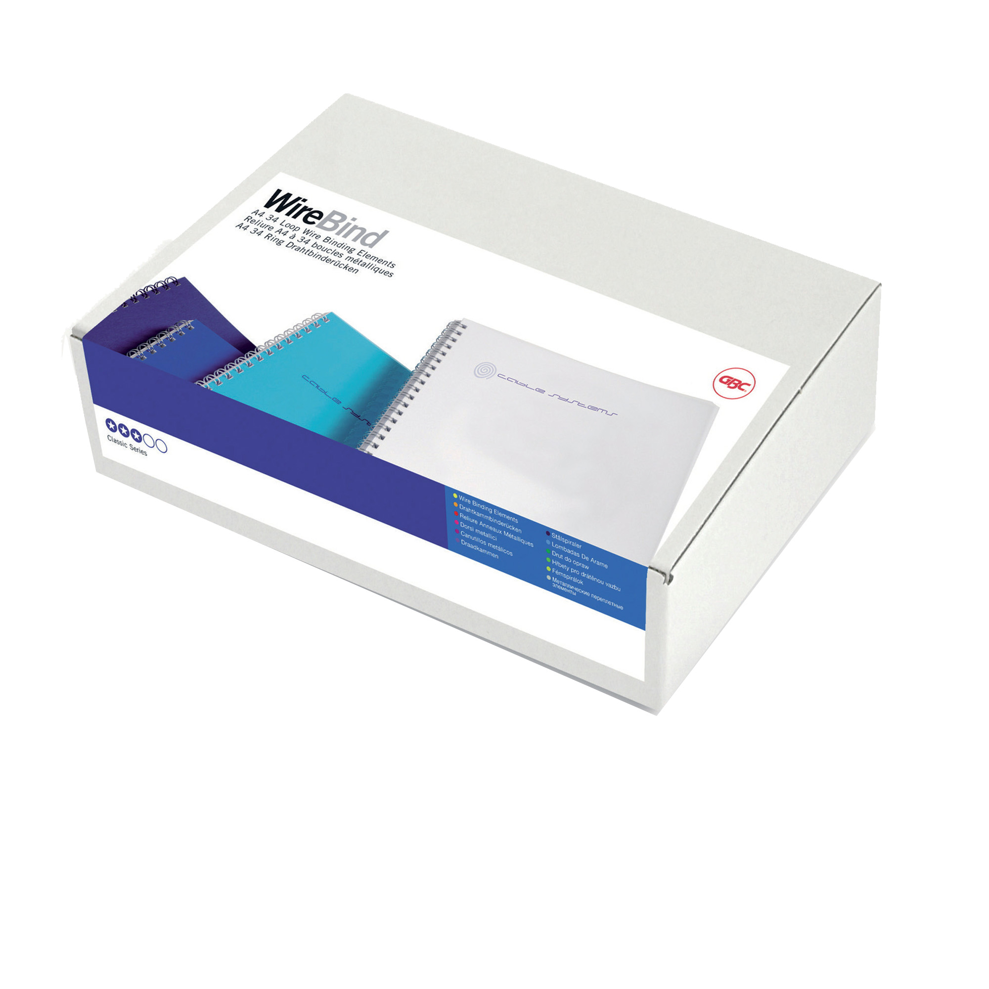 GBC WireBind - 7.9 mm - 34 anelli …