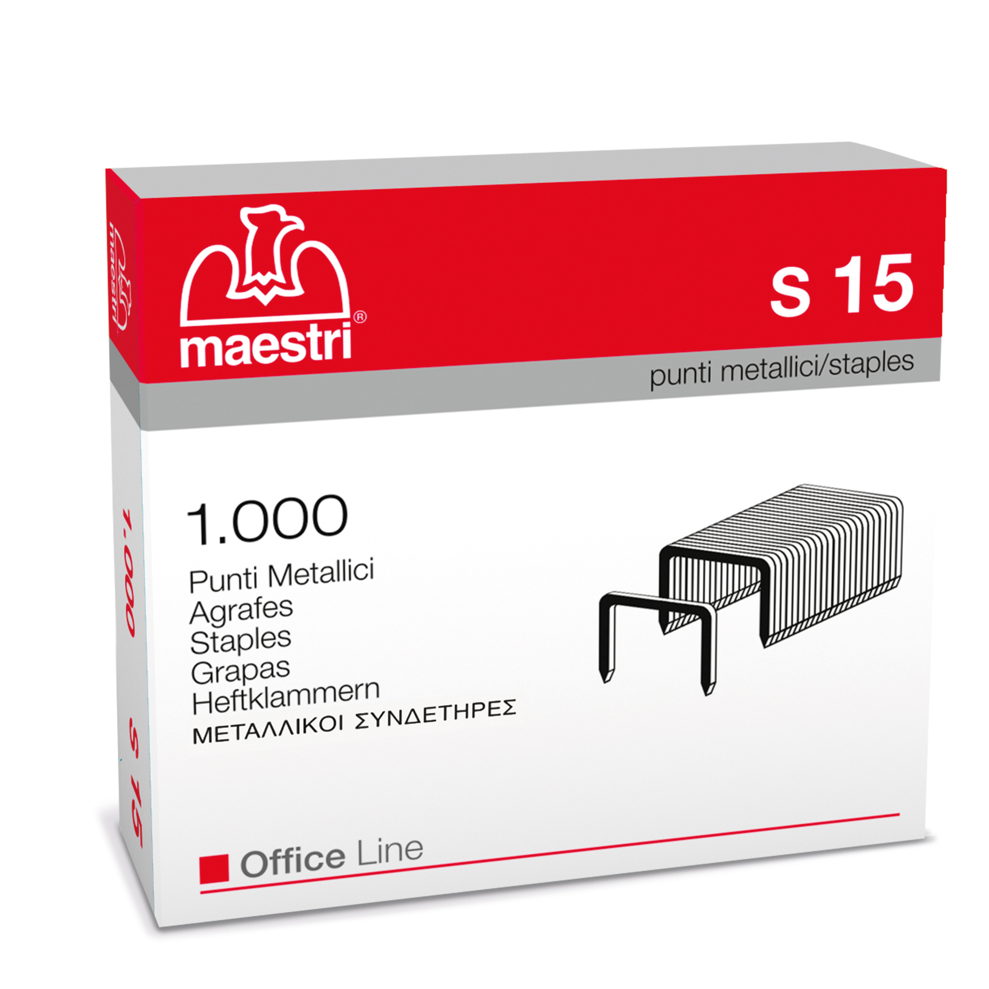 ro-ma S15 - Punti metallici - pacco da …