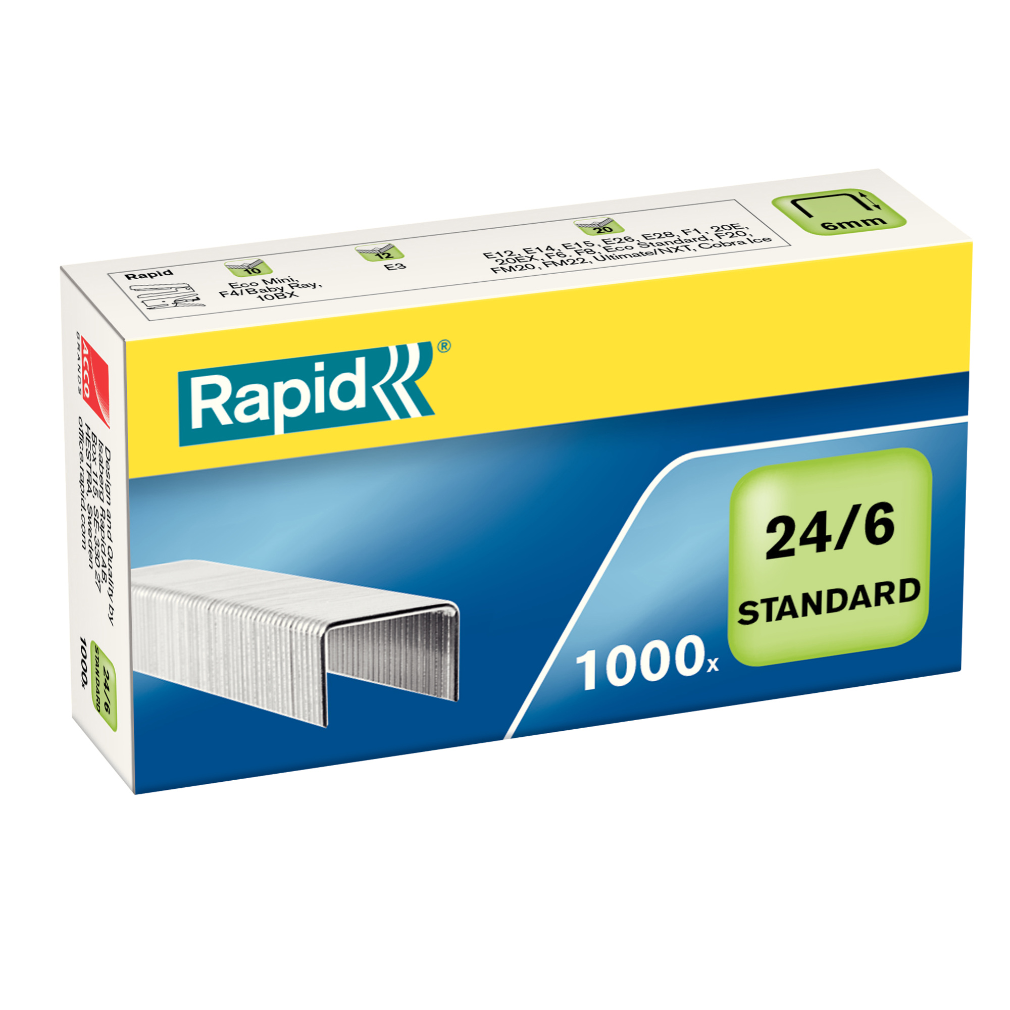 Rapid Standart - Punti metallici - 24/6 - …