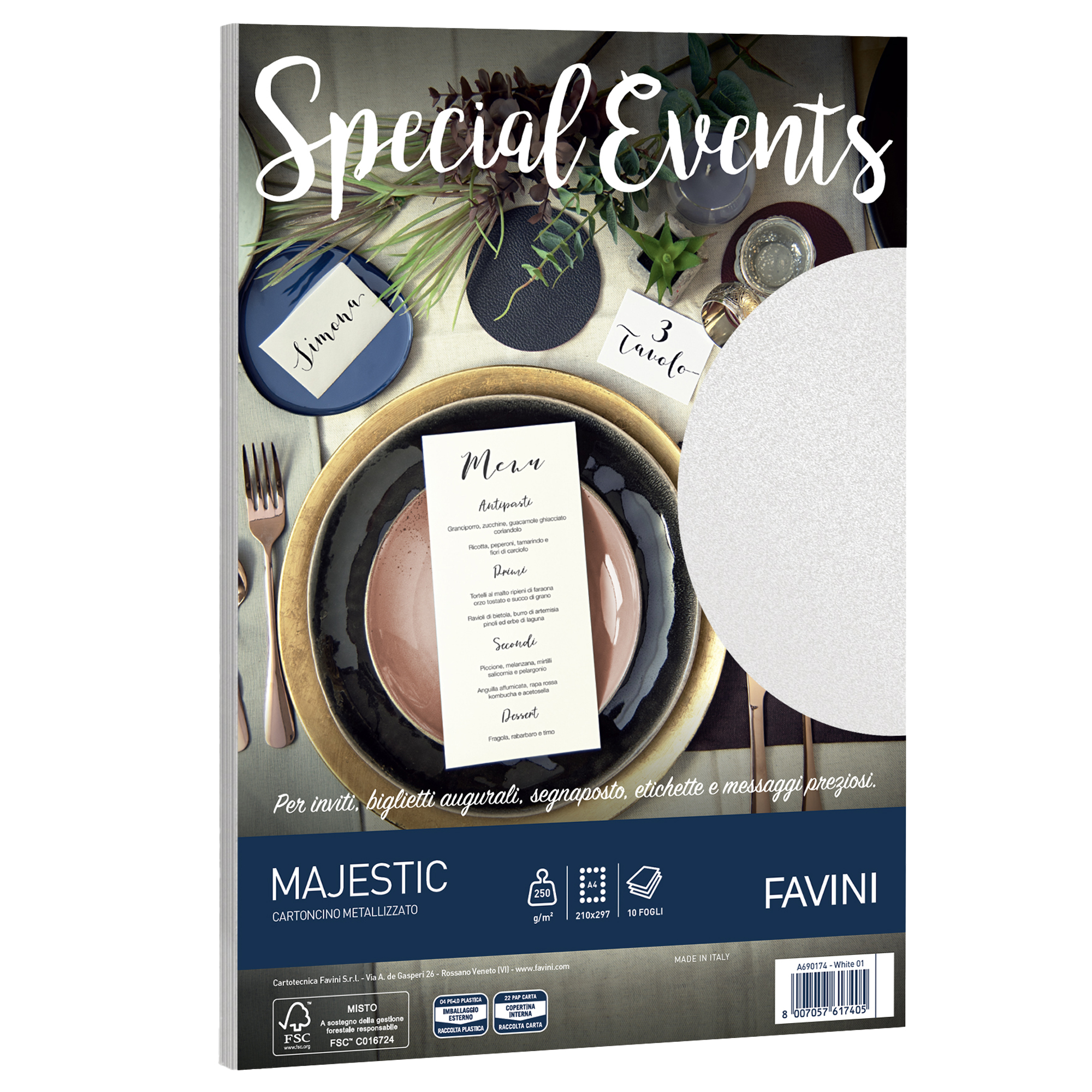 FAVINI Special Events - Bianco - A4 (210 …