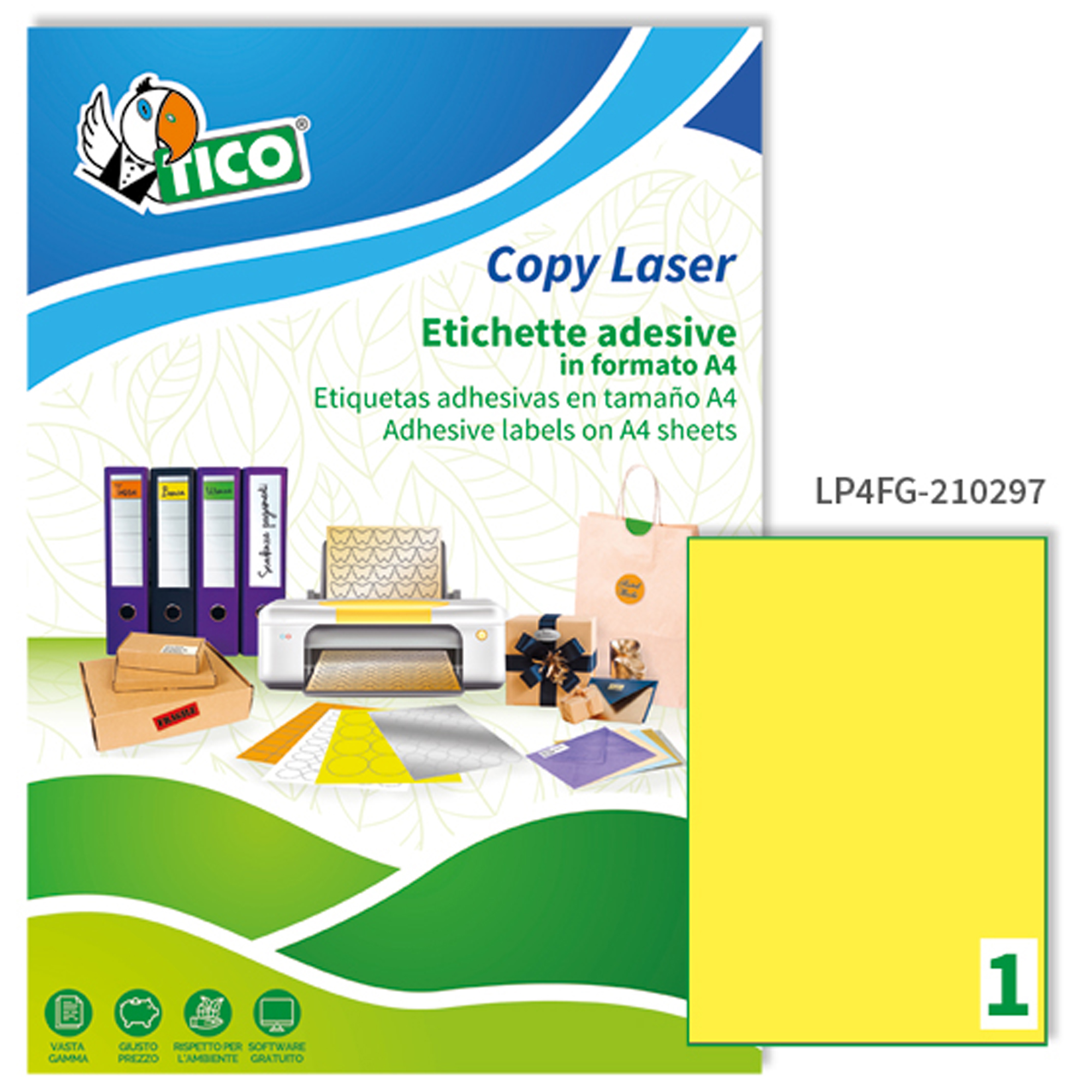 Tico Copy Laser Premium - Carta - adesivo …