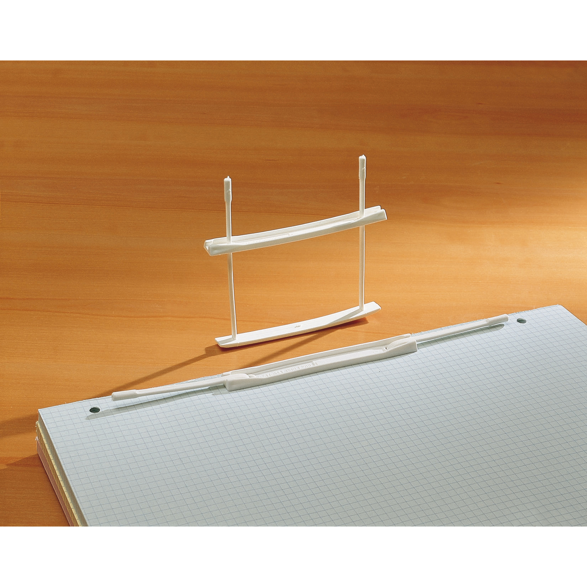 Fastener fermafogli - plastica - passo 80 mm …