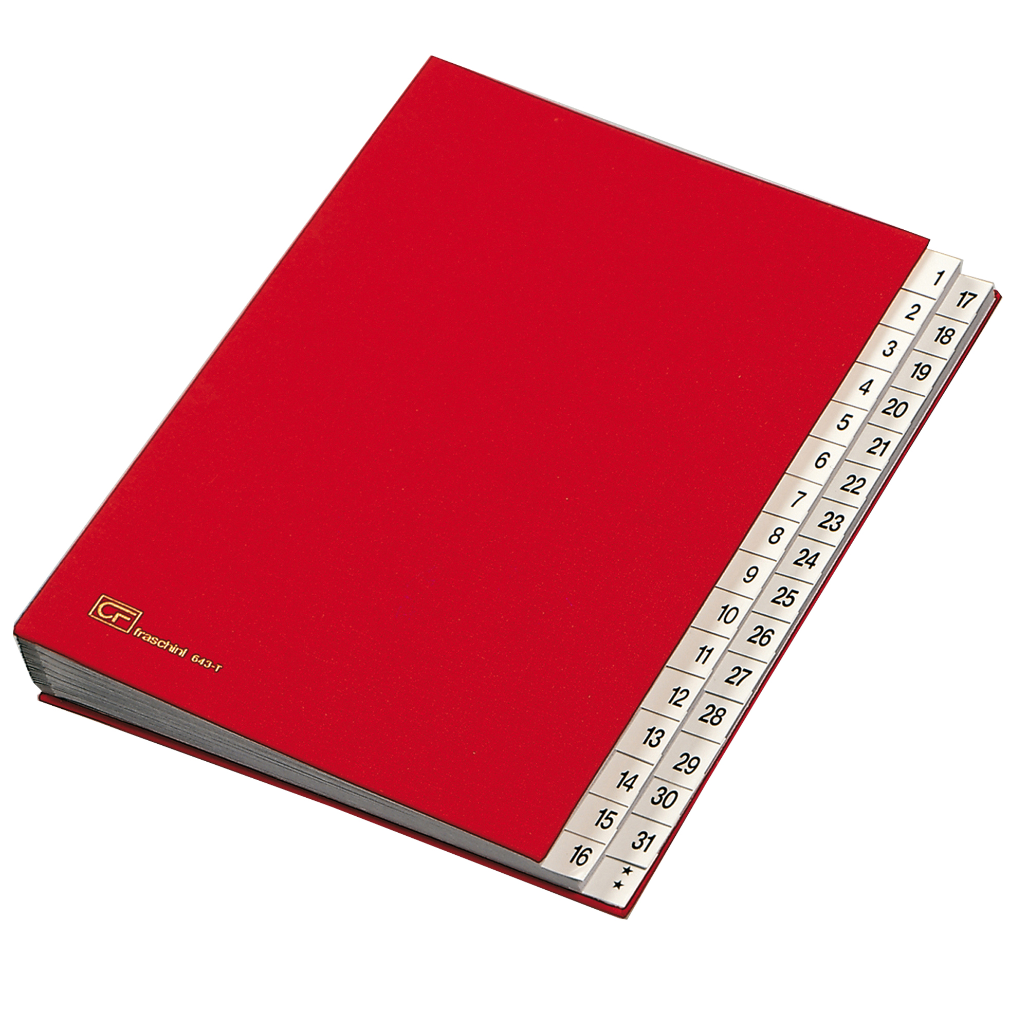 Classificatore numerico 1/31 - 643D - 24x34 cm …