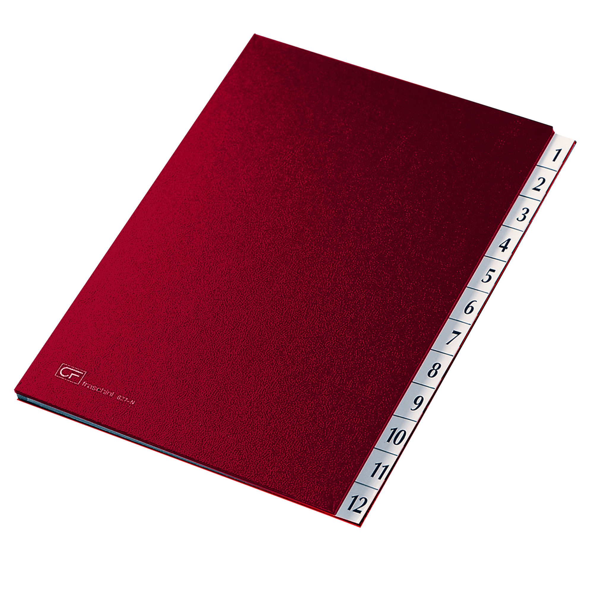 Classificatore numerico 1/12 - 24x34 cm - rosso …