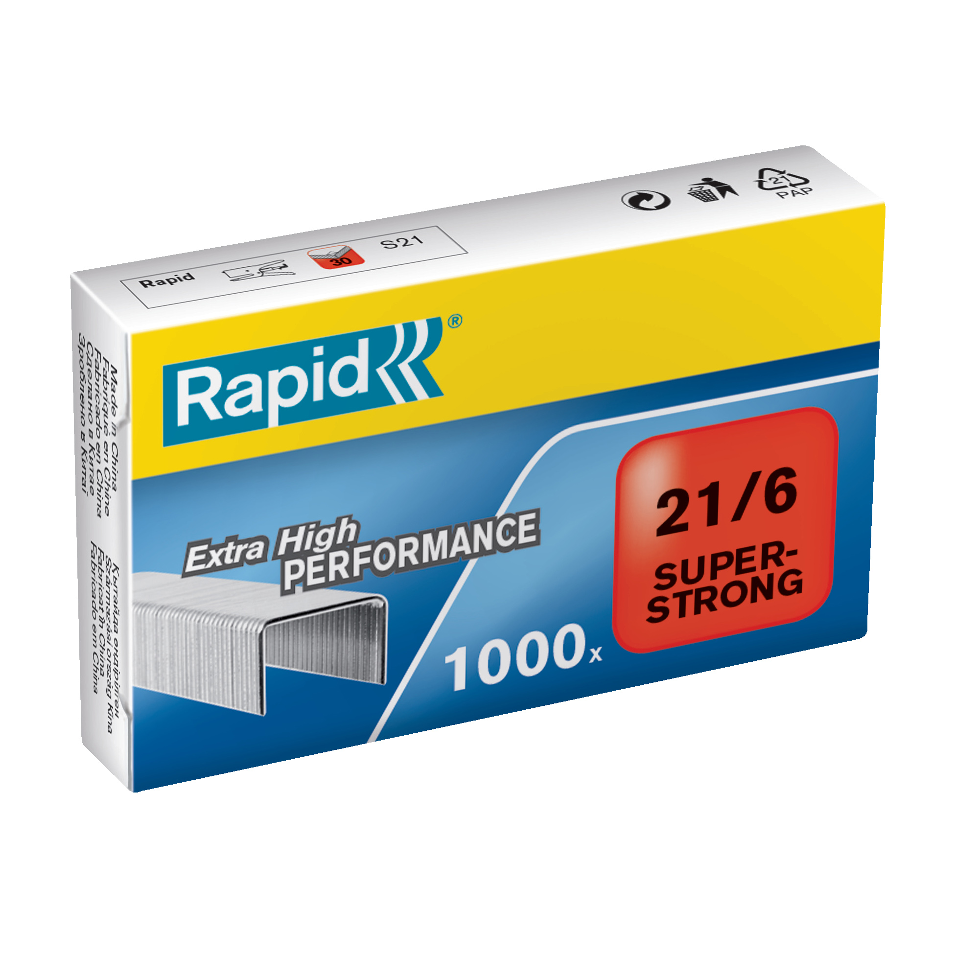 Rapid Super Strong - Punti metallici - 21/6 …