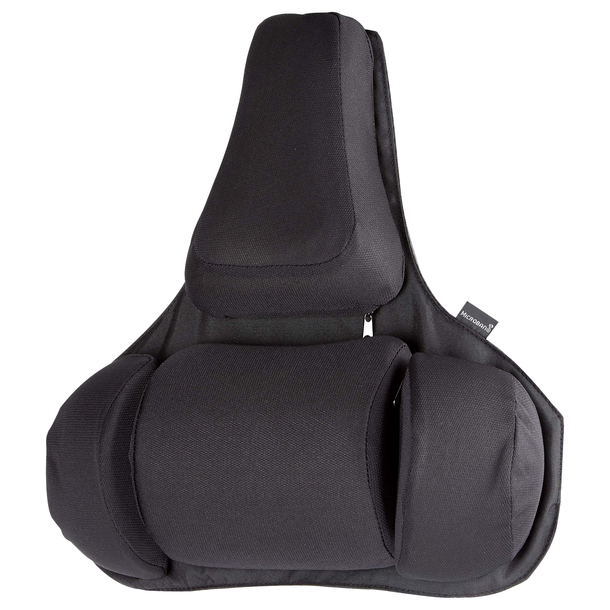Supporto lombare ergonomico - 38x37x5 cm - nero …