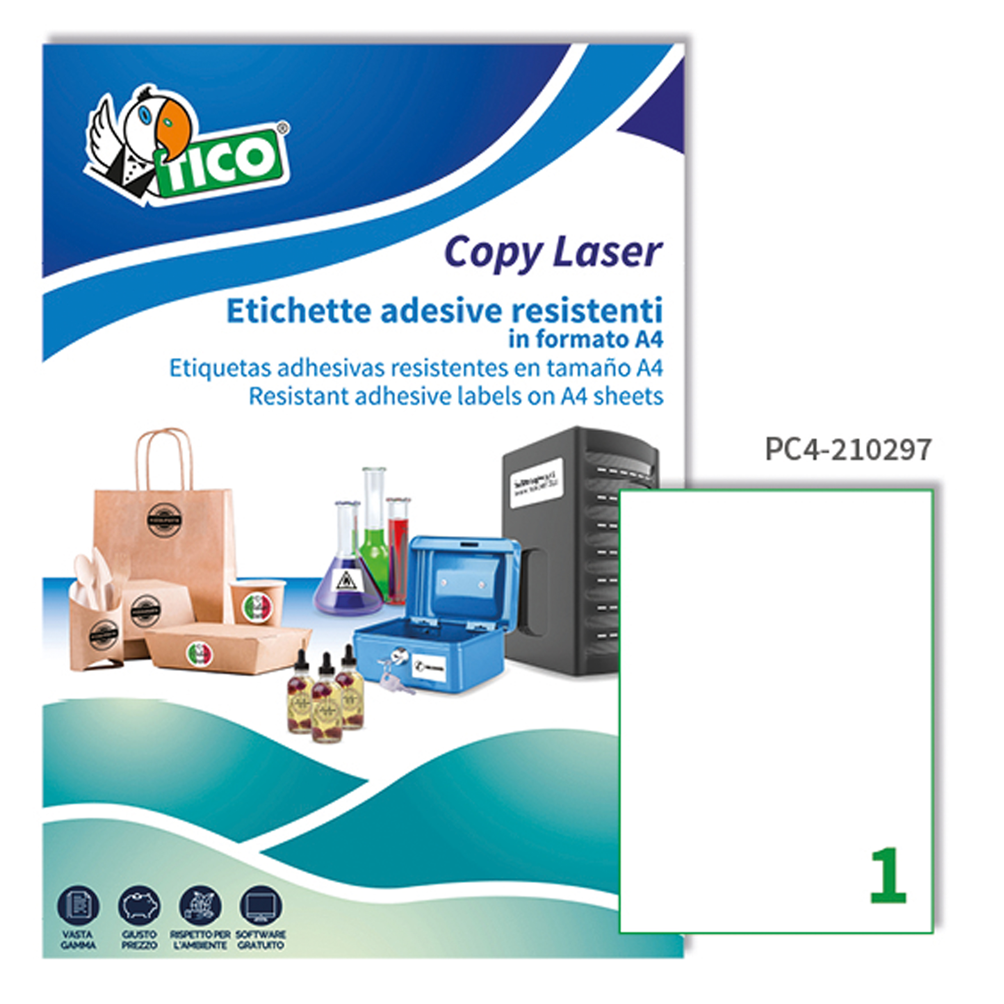 Tico - Poliestere - Lucido - trasparente - …