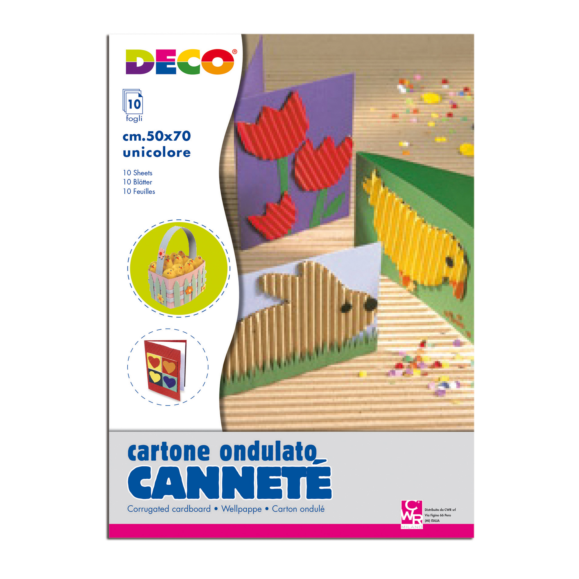Cartoncino ondulato Cannetè 2206 - 50 x 70 …