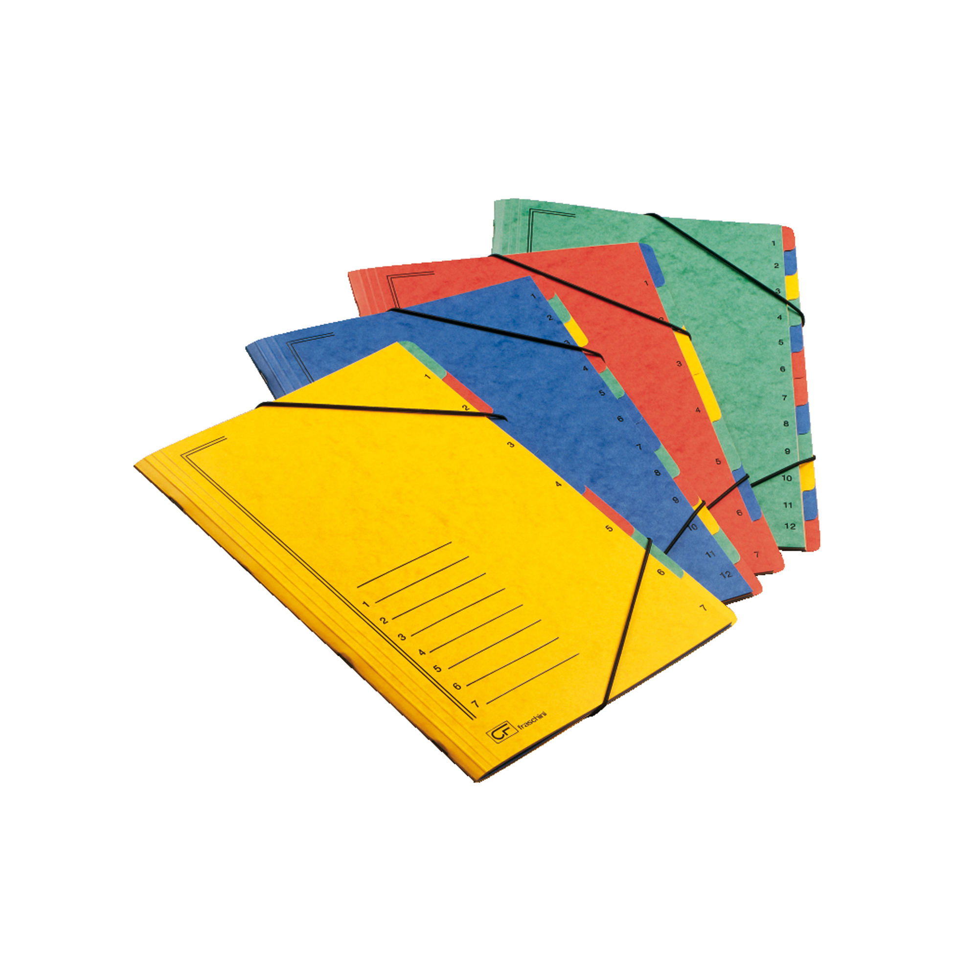 Classificatore numerico 1/7 - 7 scomparti - con …