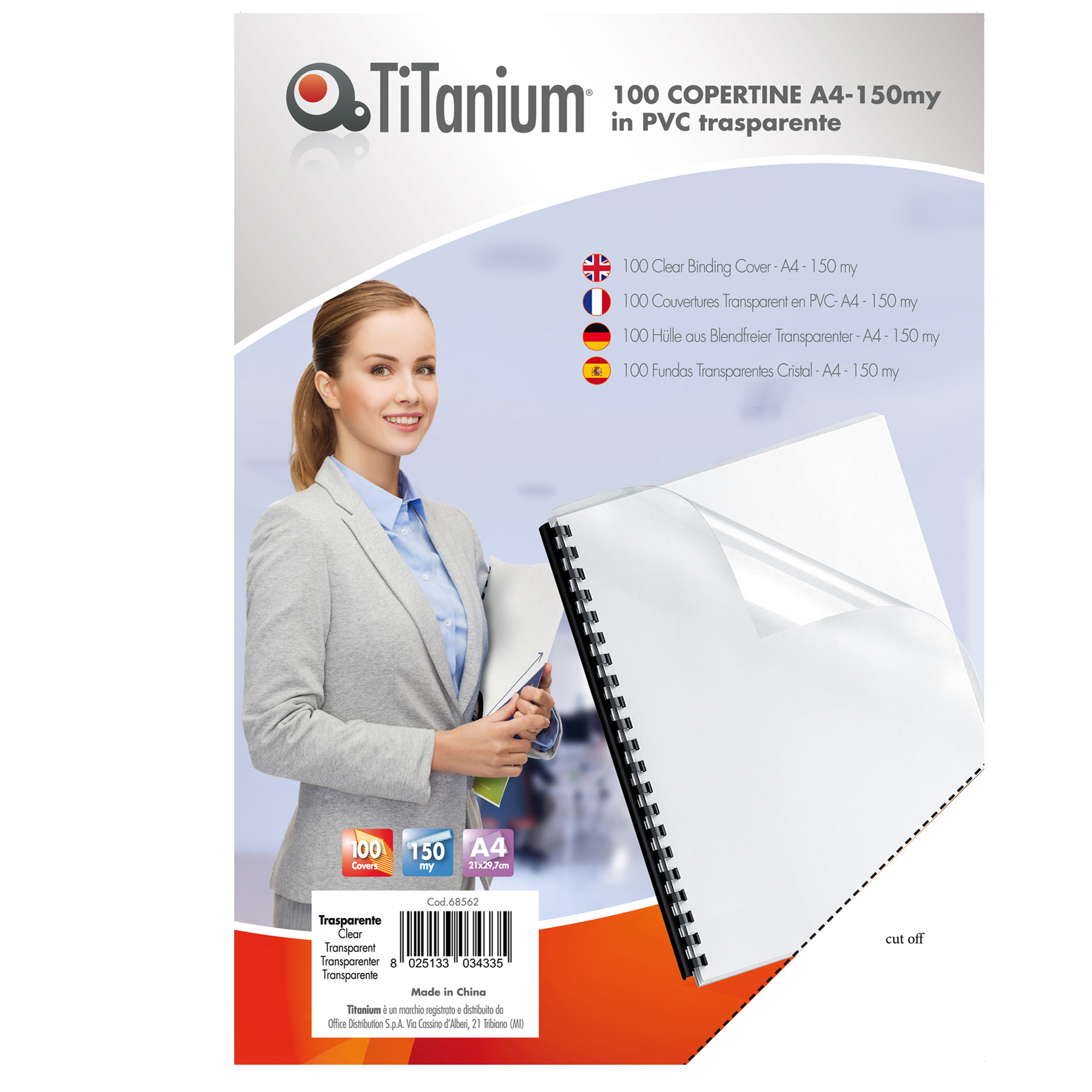 Copertine - A4 - 150 micron - PVC …