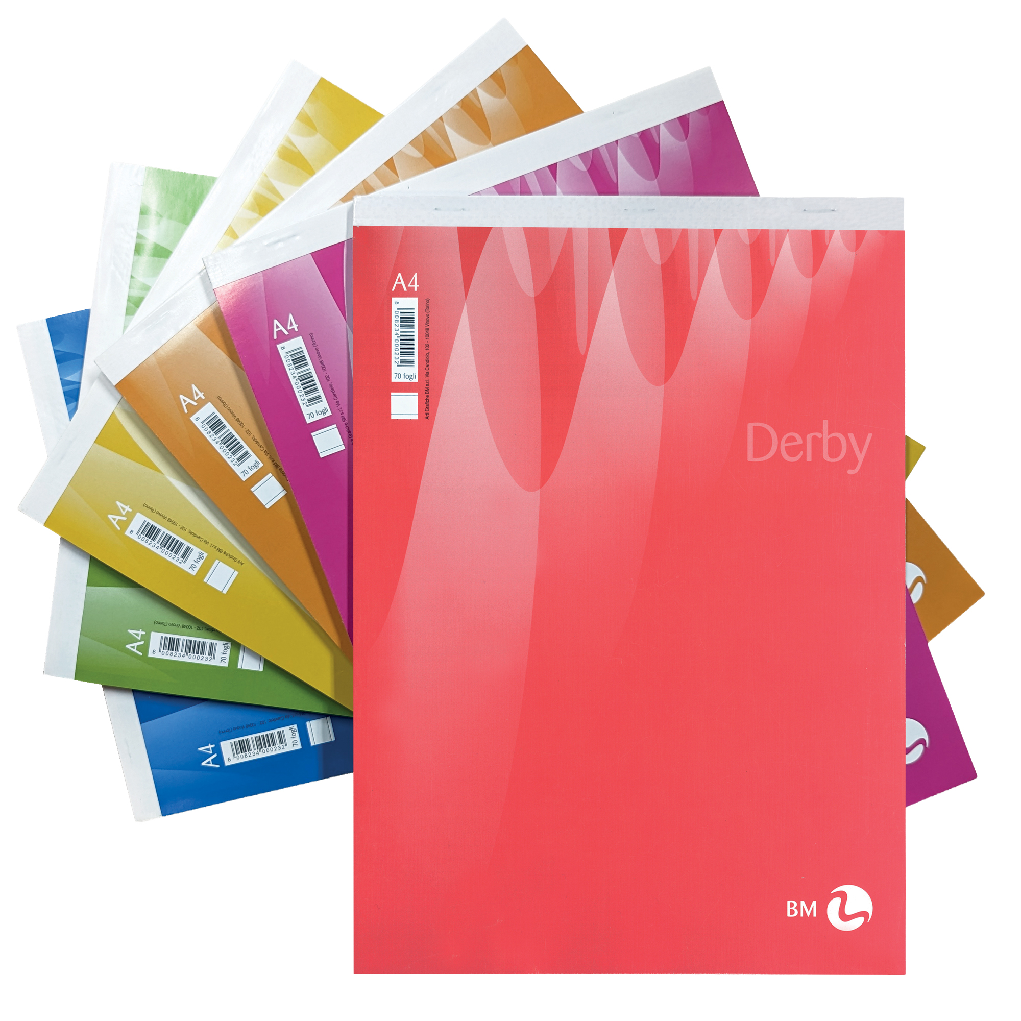 Blocco note Derby - 5mm - 210 x …