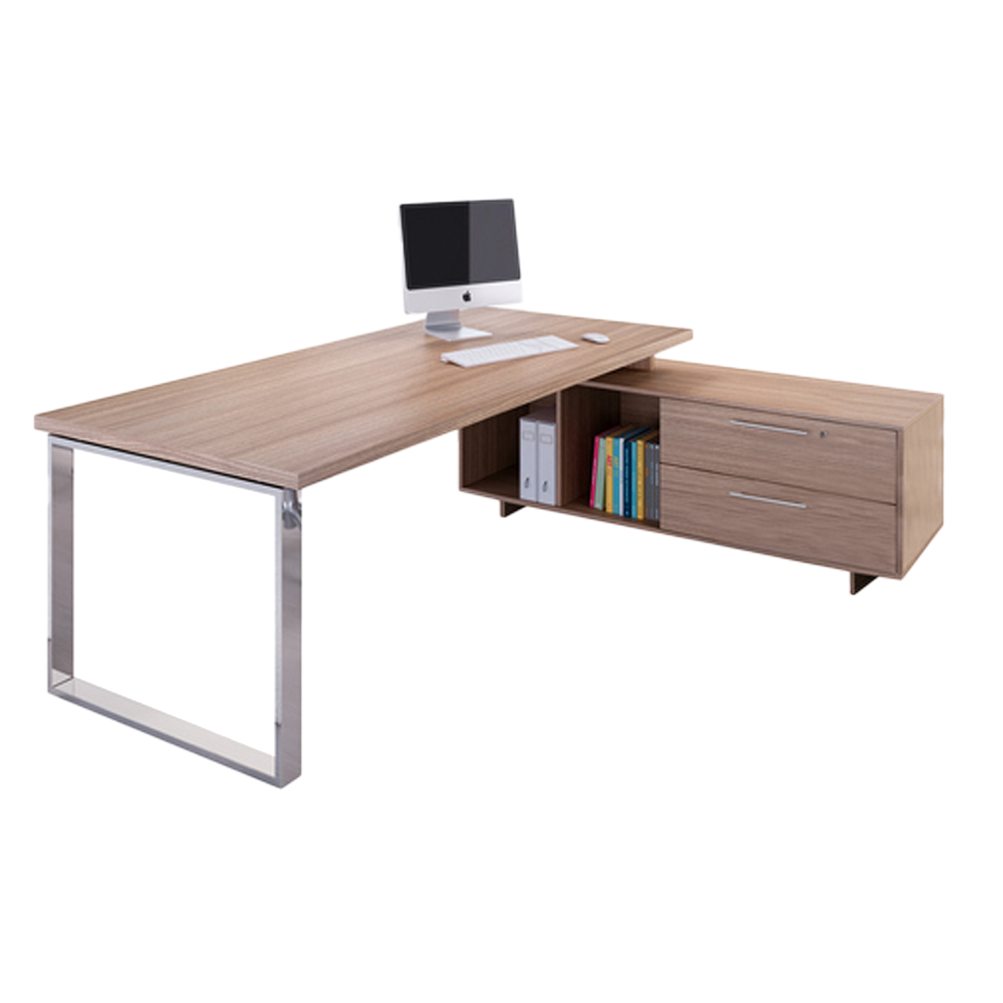 Scrivania Manager Prestige Metal - con mobile servizio …