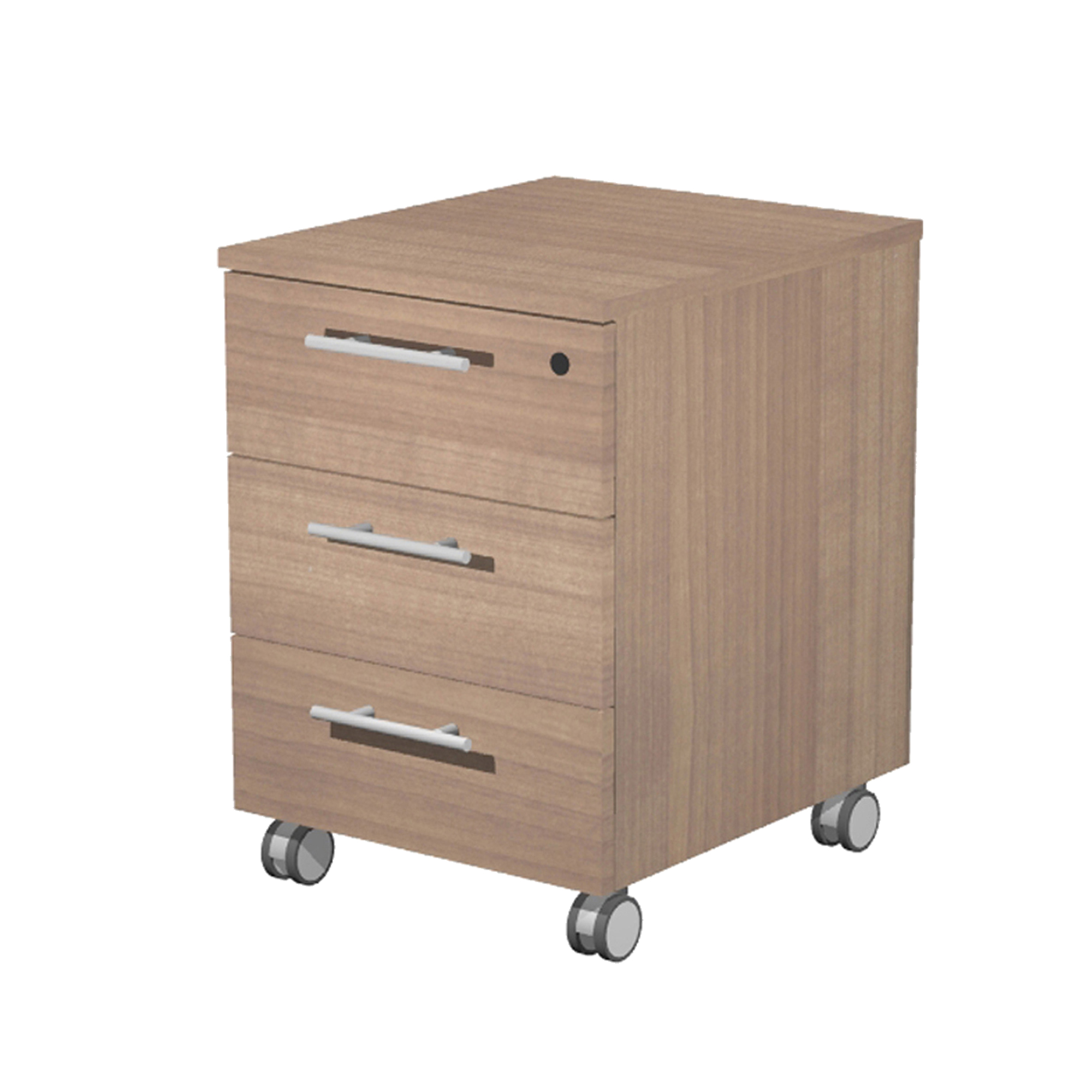 Cassettiera Prestige - 3 cassetti - con ruote …