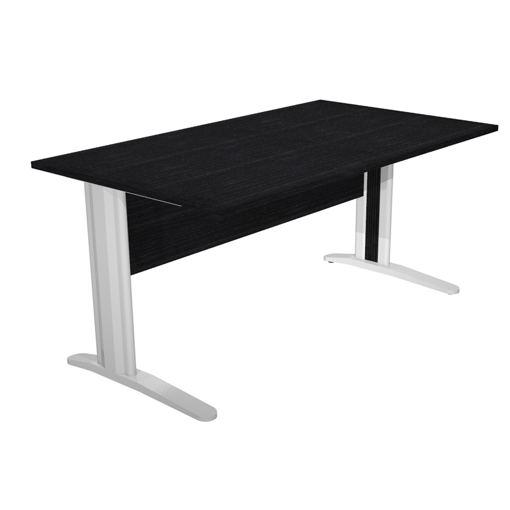 Scrivania lineare Easy - 160 x 80 x …
