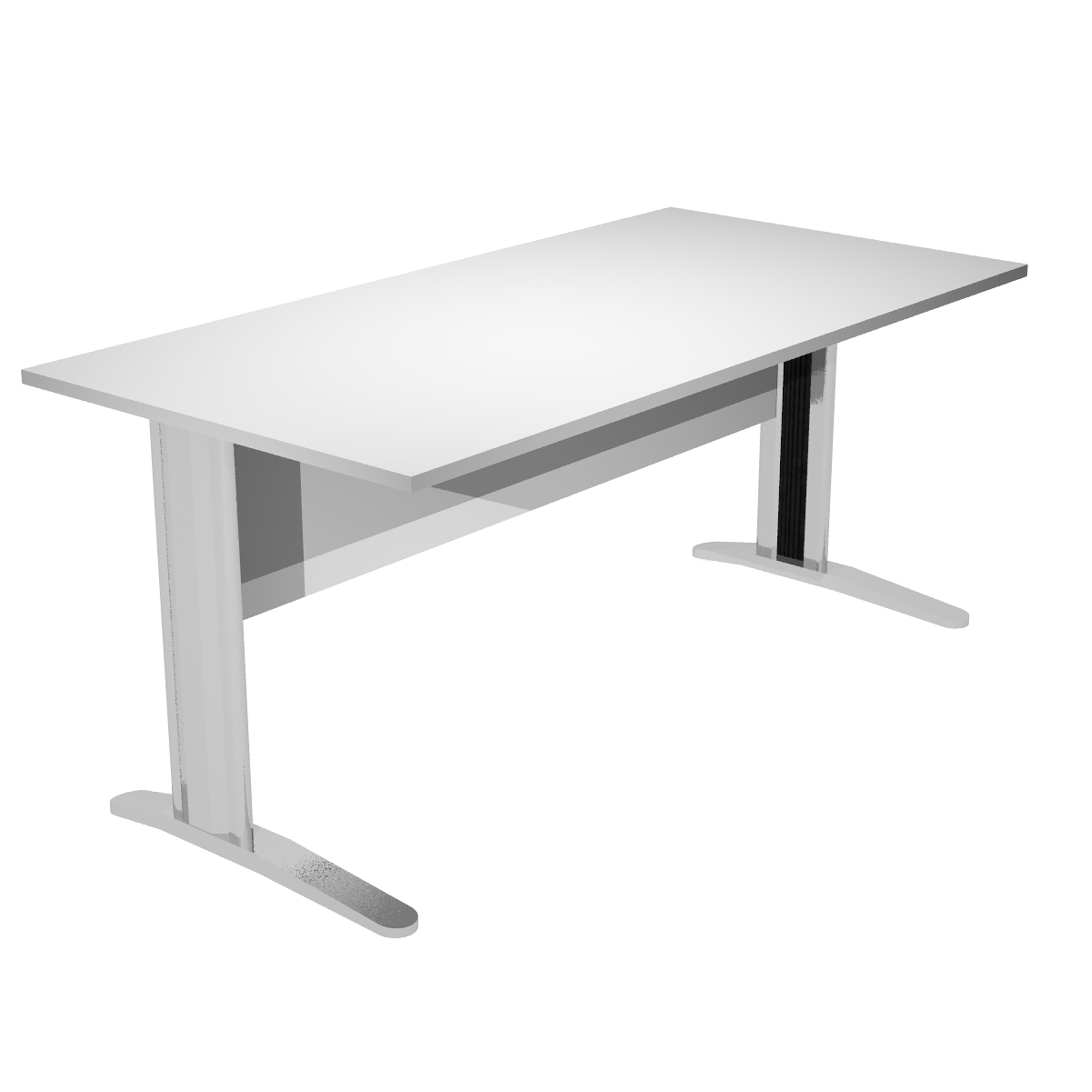 Scrivania lineare Easy - 140 x 80 x …