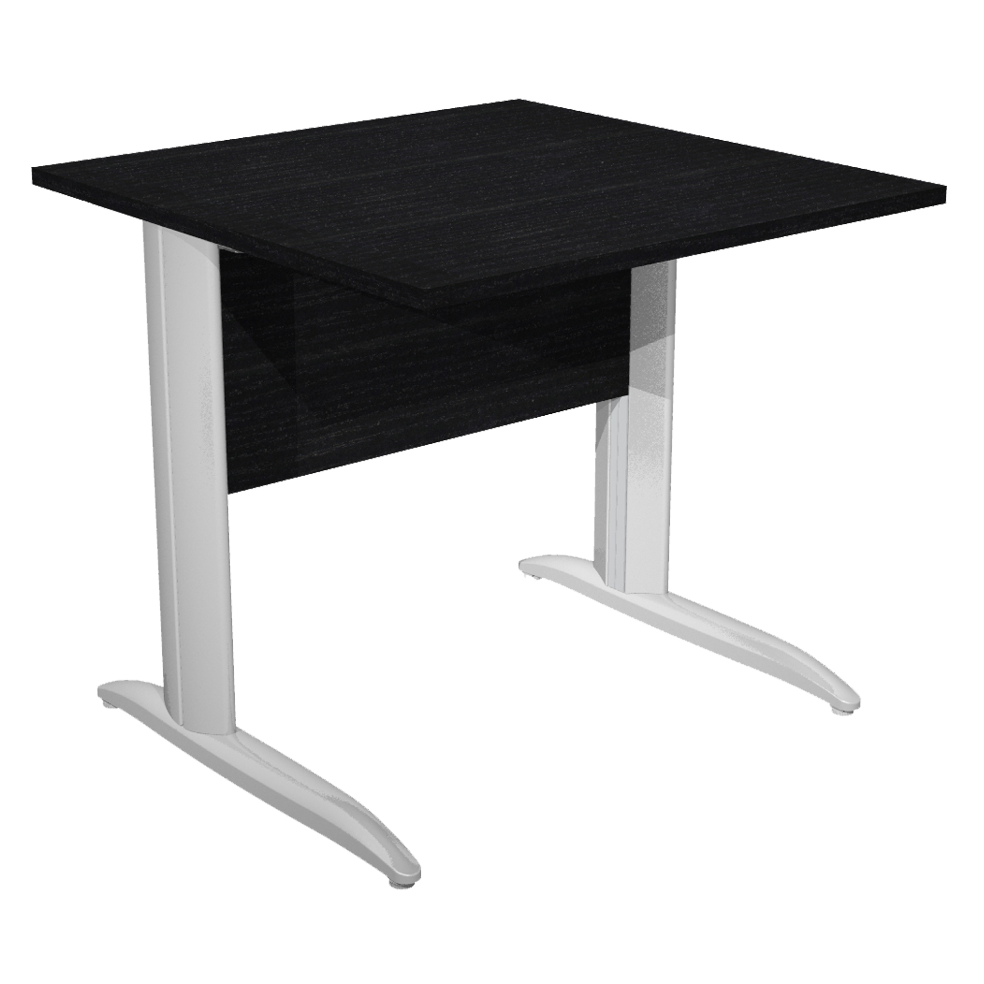 Scrivania lineare Easy - 80 x 80 x …