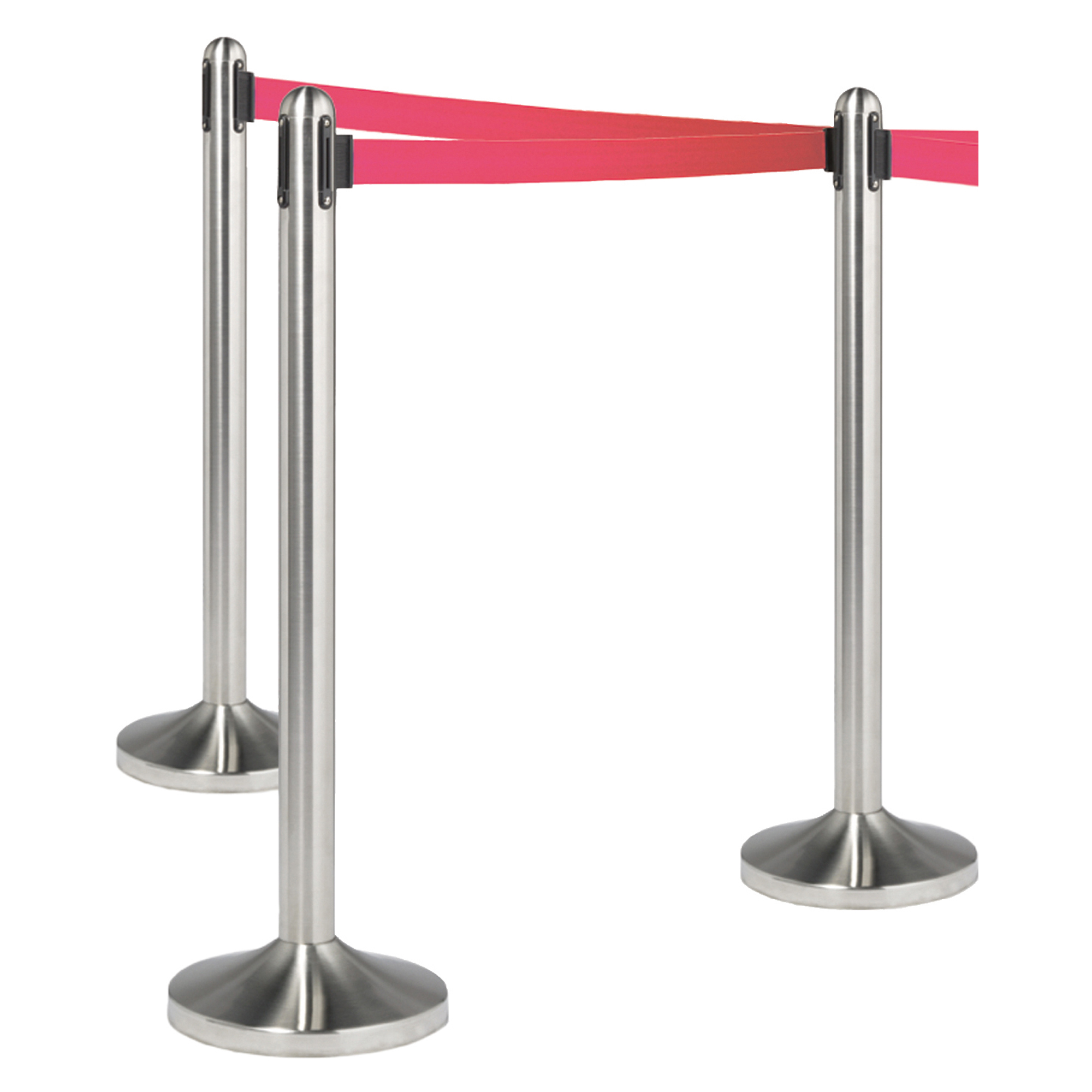Colonnina segnapercorso cromata - altezza 100 cm - …